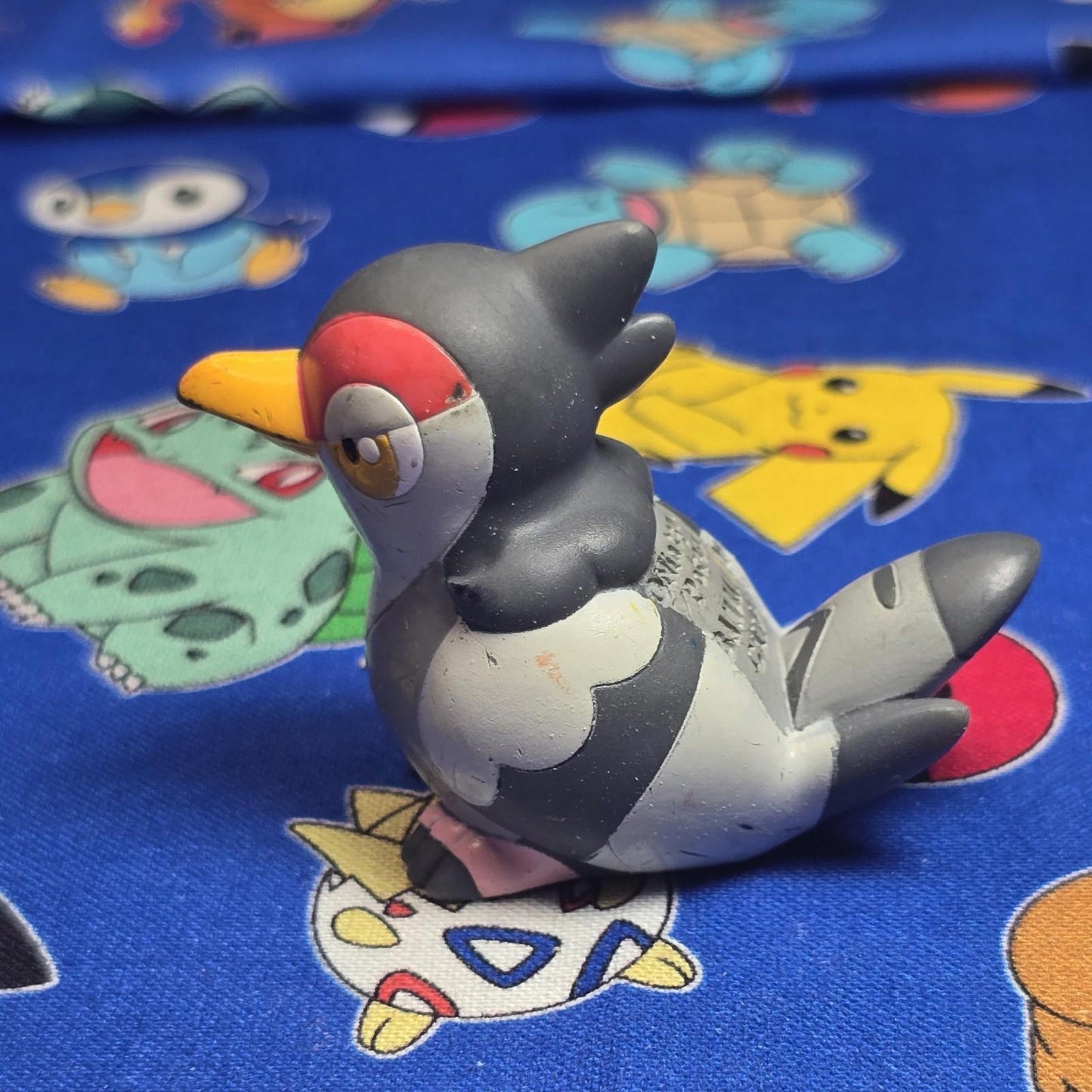 Pokemon Tranquill Figure Finger Puppet 2010 Nintendo Bandai PVC Japan USA Seller