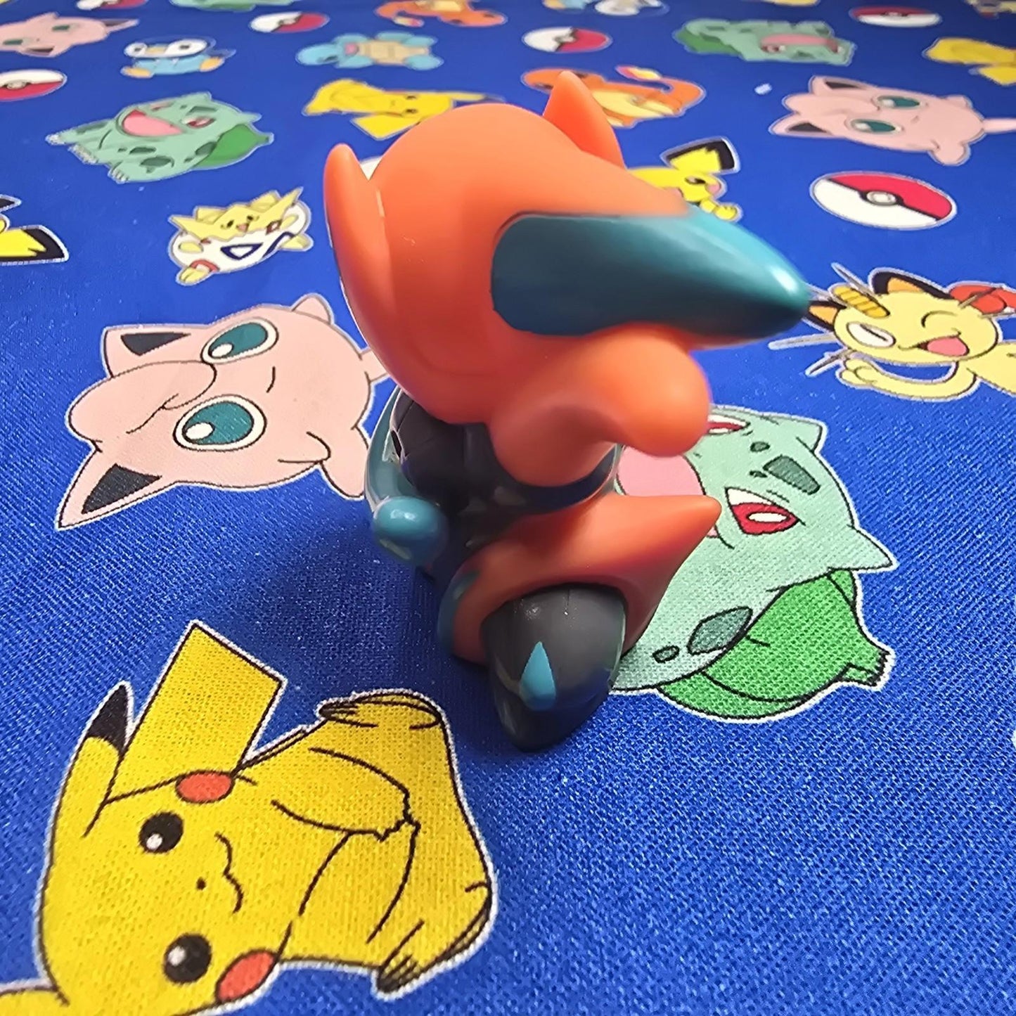 Pokemon Deoxys Speed Figure Finger Puppet 2004 Nintendo Bandai Vintage Japan US