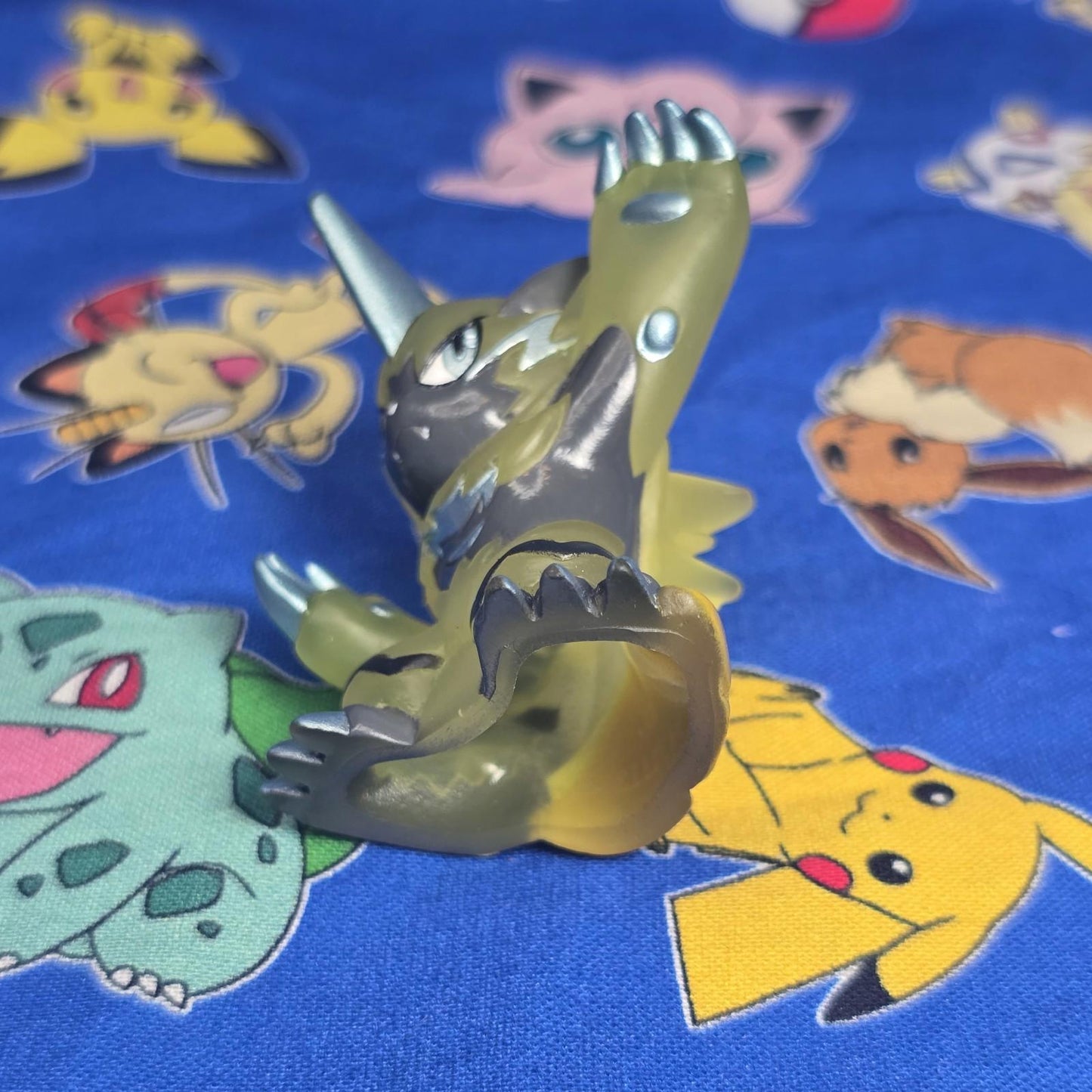 Pokemon Zeraora Clear Figure Finger Puppet 2025 Nintendo Bandai Japan USA Seller
