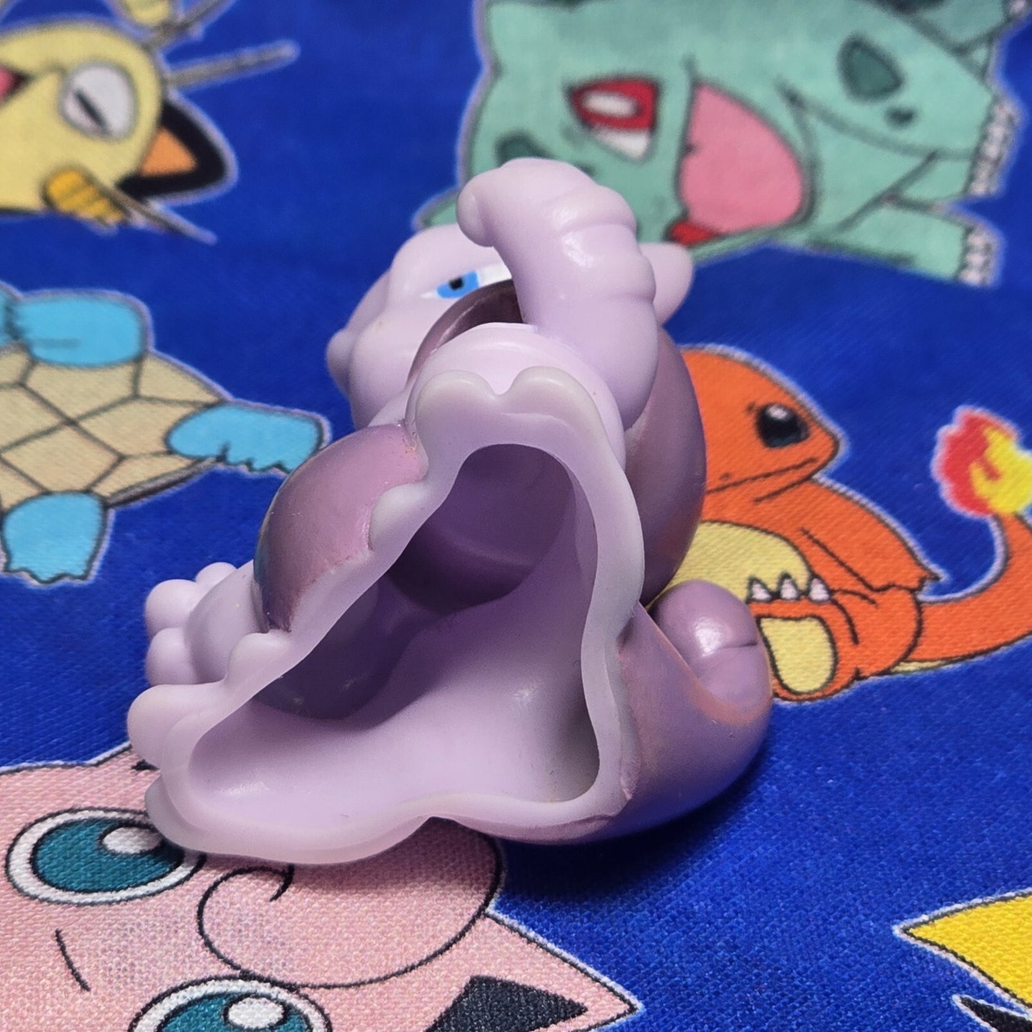 Pokemon Mega Mewtwo X Figure Finger Puppet 2013 Nintendo Bandai Japan USA Seller