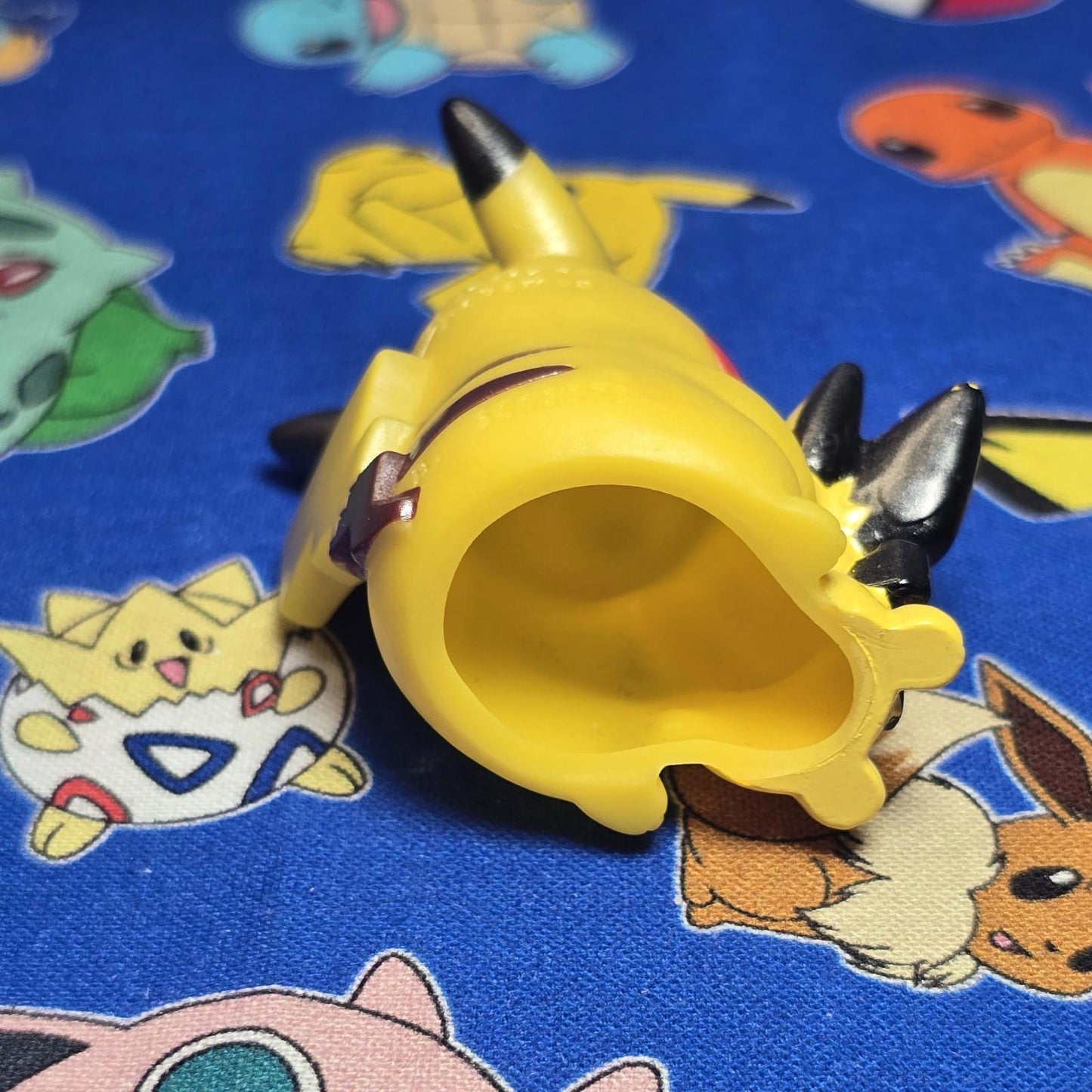 Pokemon Pikachu & Pichu Metallic Figure Finger Puppet 2019 Nintendo Bandai Japan