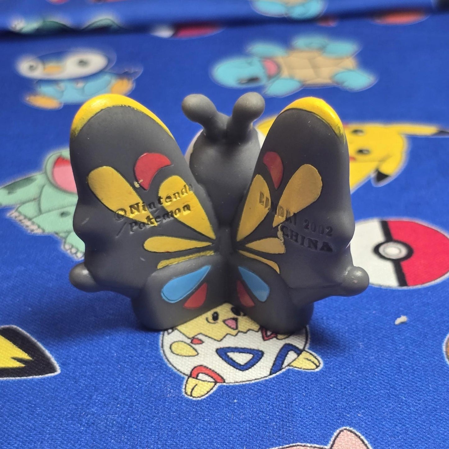 Pokemon Beautifly Figure Finger Puppet 2002 Nintendo Bandai PVC Vintage Japan US