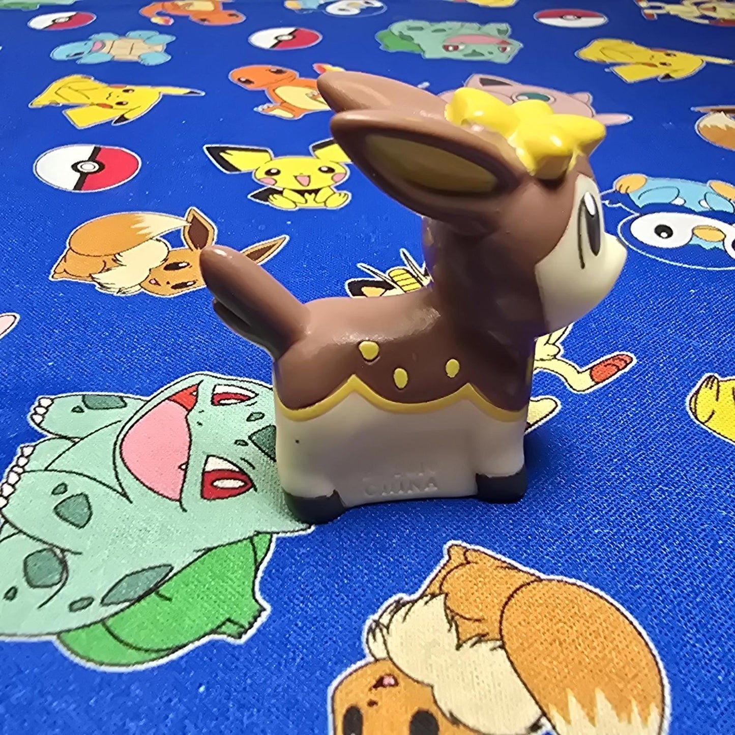 Pokemon Deerling Winter Figure Finger Puppet 2010 Nintendo Bandai PVC Japan USA