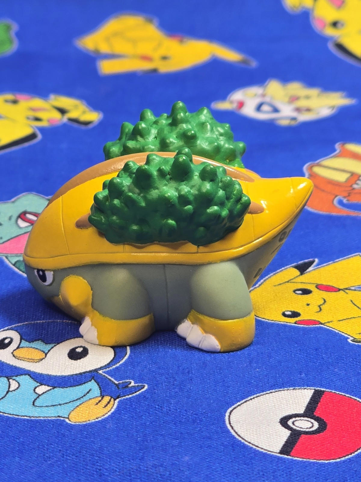 Pokemon Grotle Figure Finger Puppet 2006 Nintendo Bandai PVC Japan USA Seller