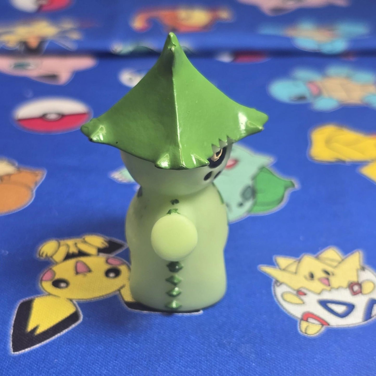 Pokemon Cacturne Figure Finger Puppet 2004 Nintendo Bandai PVC Vintage Japan USA