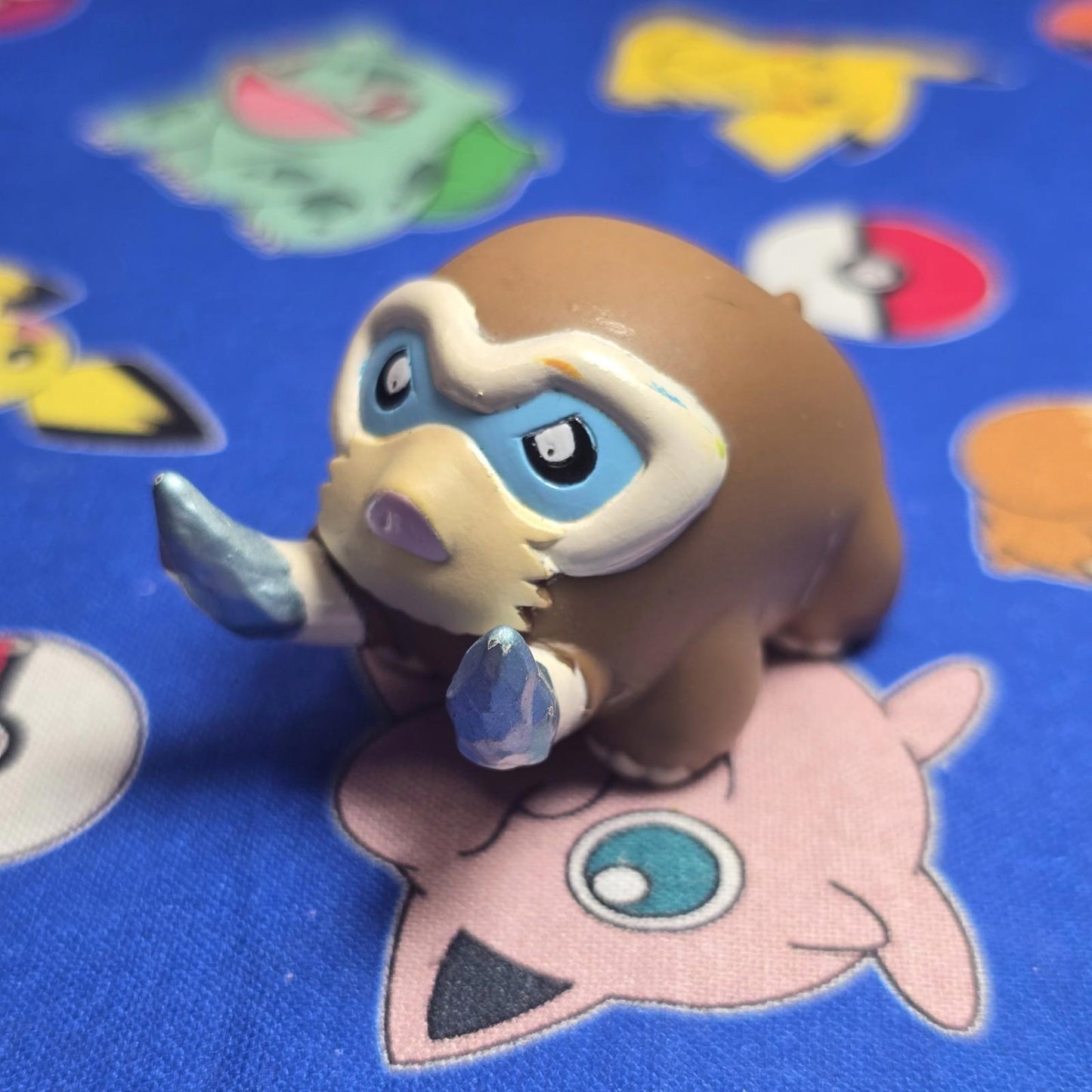 Pokemon Mamoswine Figure Finger Puppet 2009 Nintendo Bandai PVC Japan USA Seller