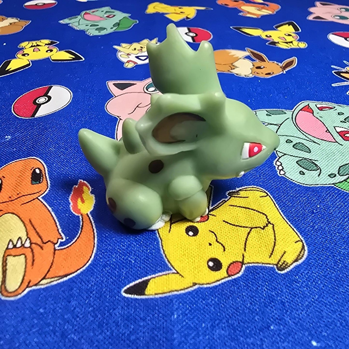 Pokemon Nidorina Green Figure Finger Puppet 1997 Nintendo Bandai PVC Vintage USA