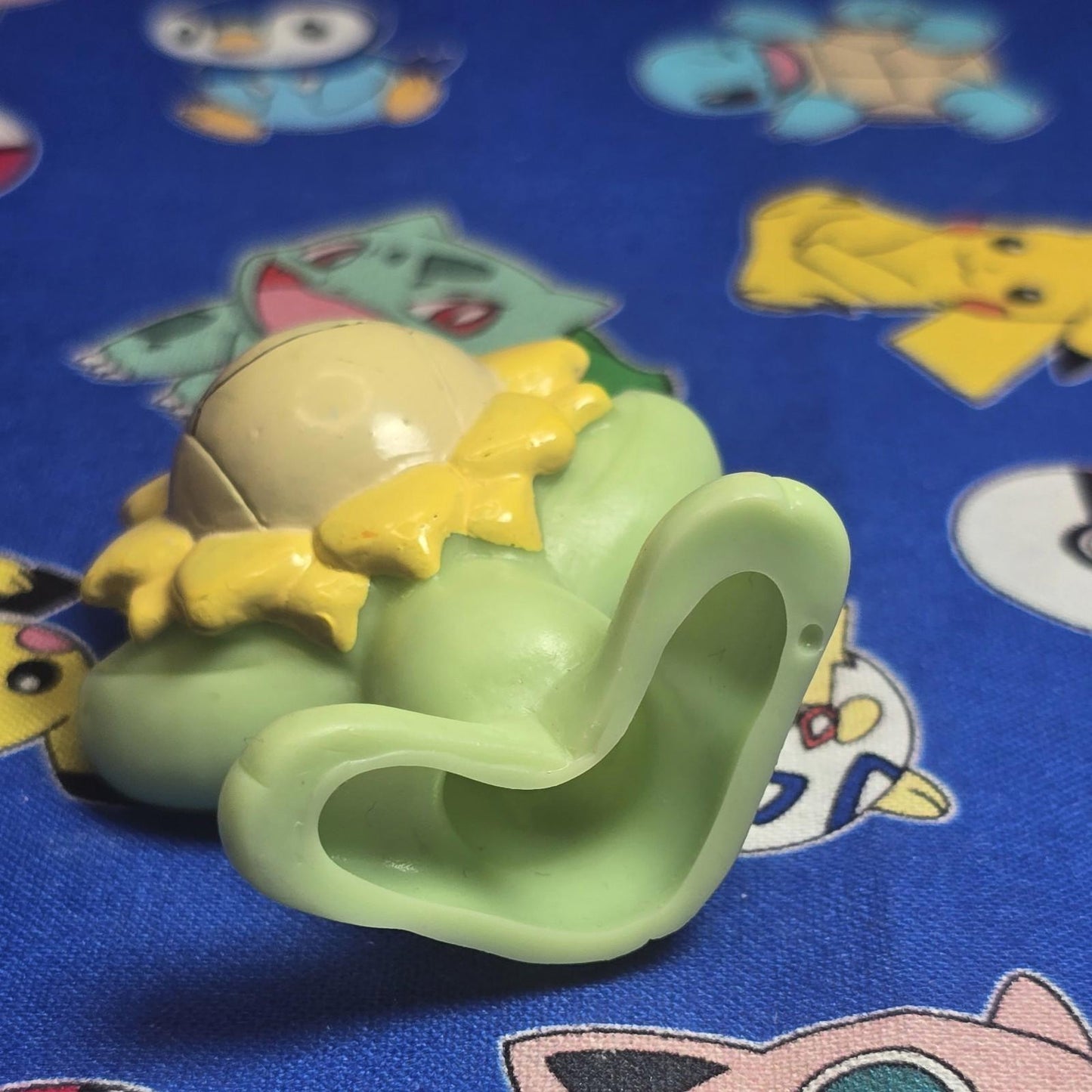 Pokemon Sunflora Figure Finger Puppet 2000 Nintendo Bandai Vintage PVC Japan USA
