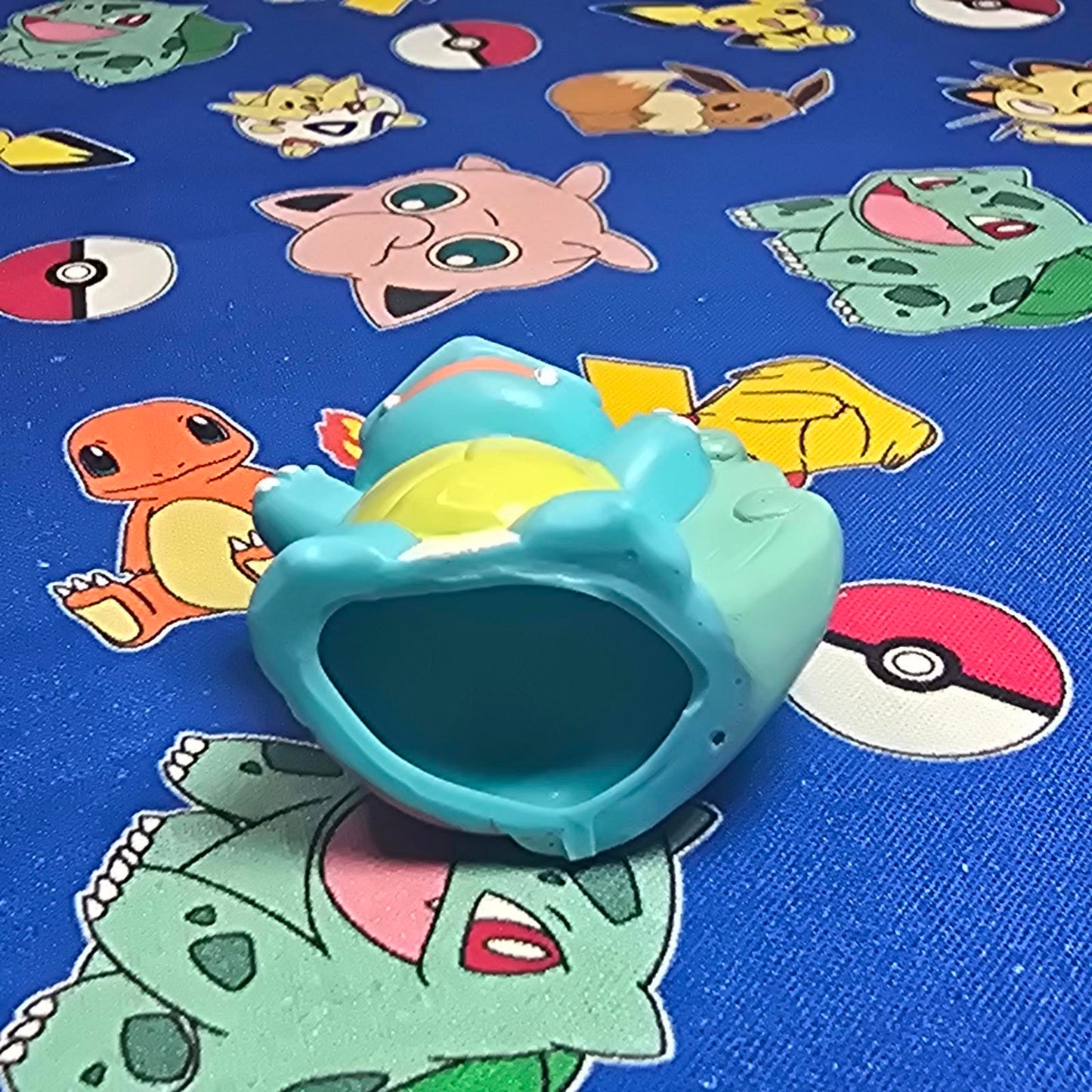 Pokemon Wartortle Figure Finger Puppet 1996 Nintendo Bandai PVC Vintage Japan US