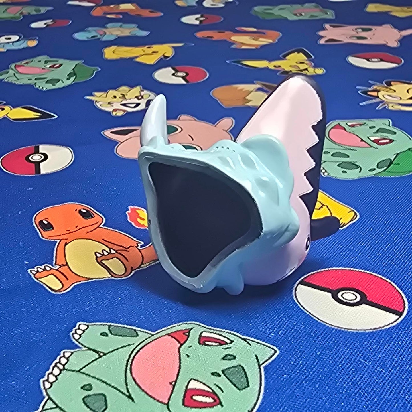 Pokemon Mantine Figure Finger Puppet 2006 Nintendo Bandai PVC Japan USA Seller