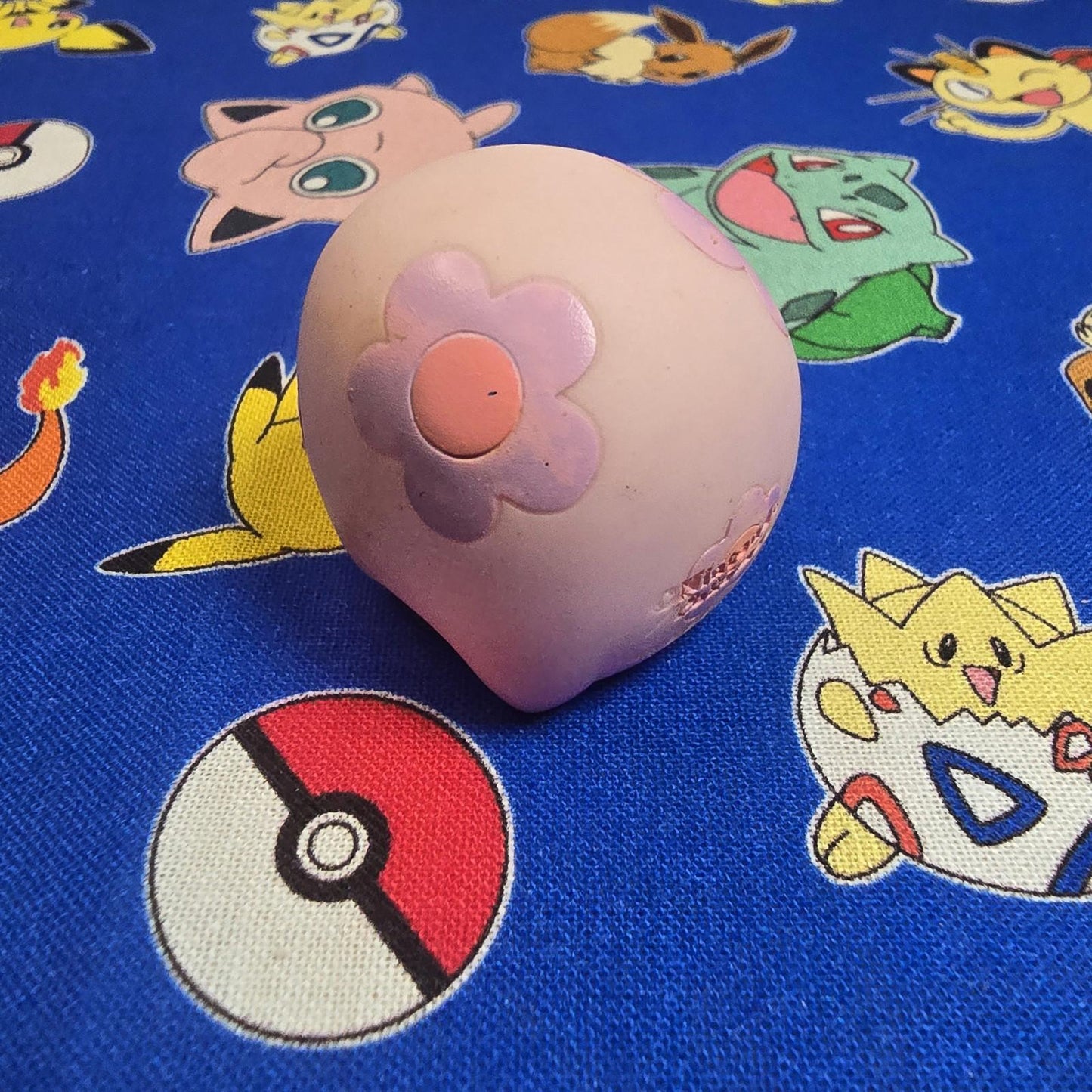 Pokemon Munna Figure Finger Puppet 2010 Nintendo Bandai PVC Japan US Seller