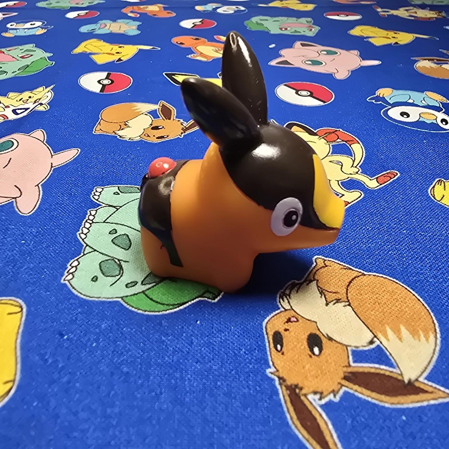 Pokemon Tepig Figure Finger Puppet 2010 Nintendo Bandai PVC Japan US Seller