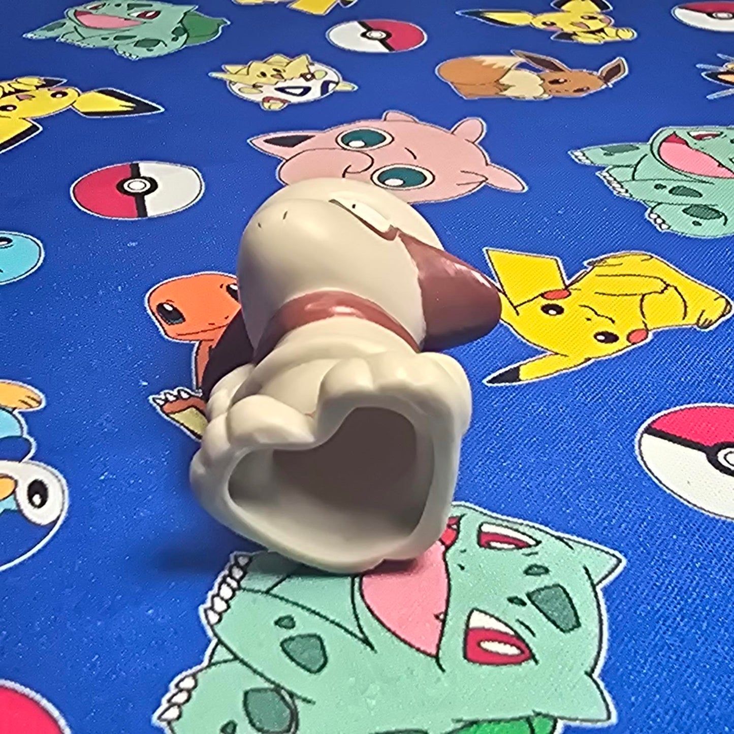 Pokemon Smeargle Figure Finger Puppet 2000 Nintendo Bandai PVC Vintage Japan USA