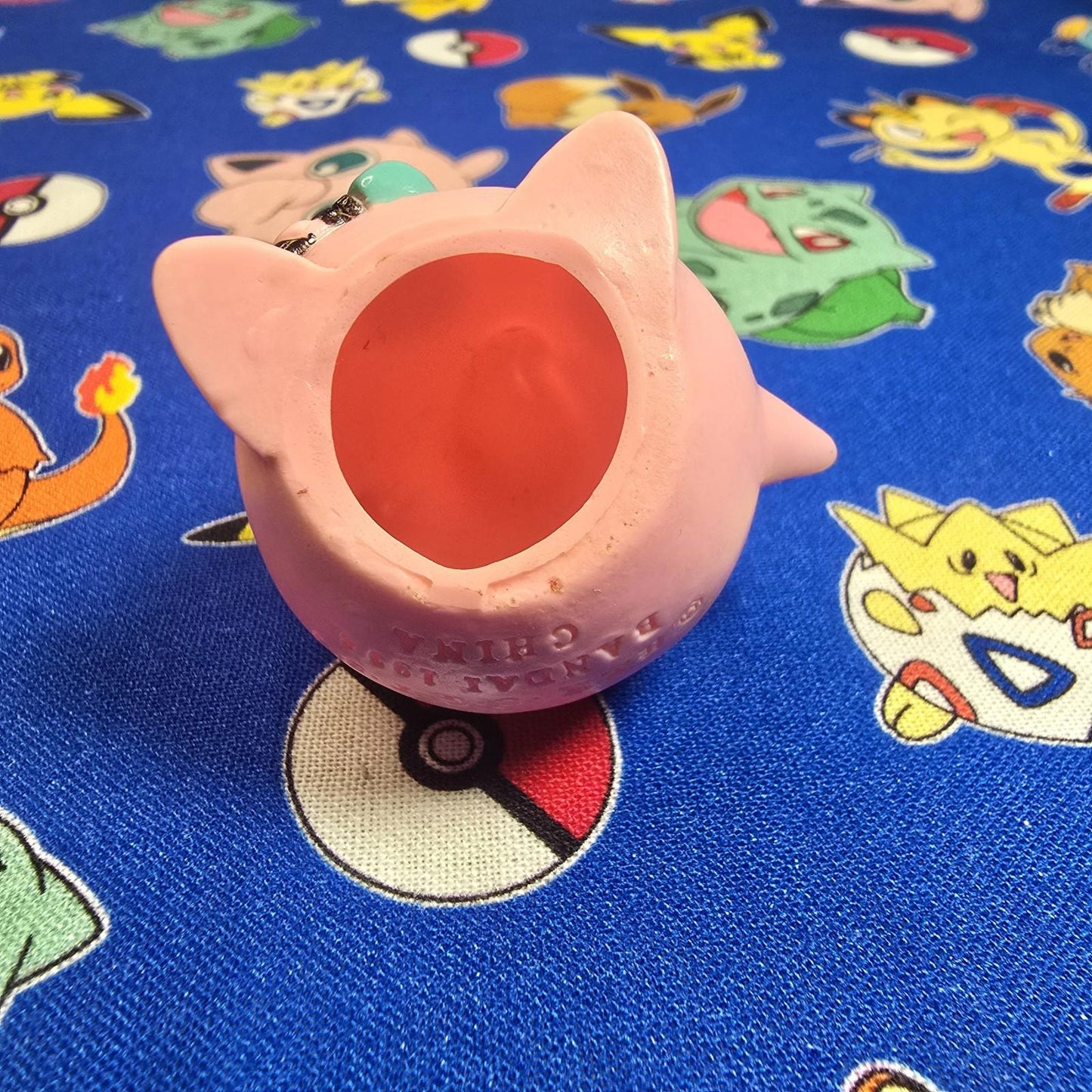 Pokemon Jigglypuff Figure Finger Puppet 1998 Nintendo Bandai Vintage Japan USA