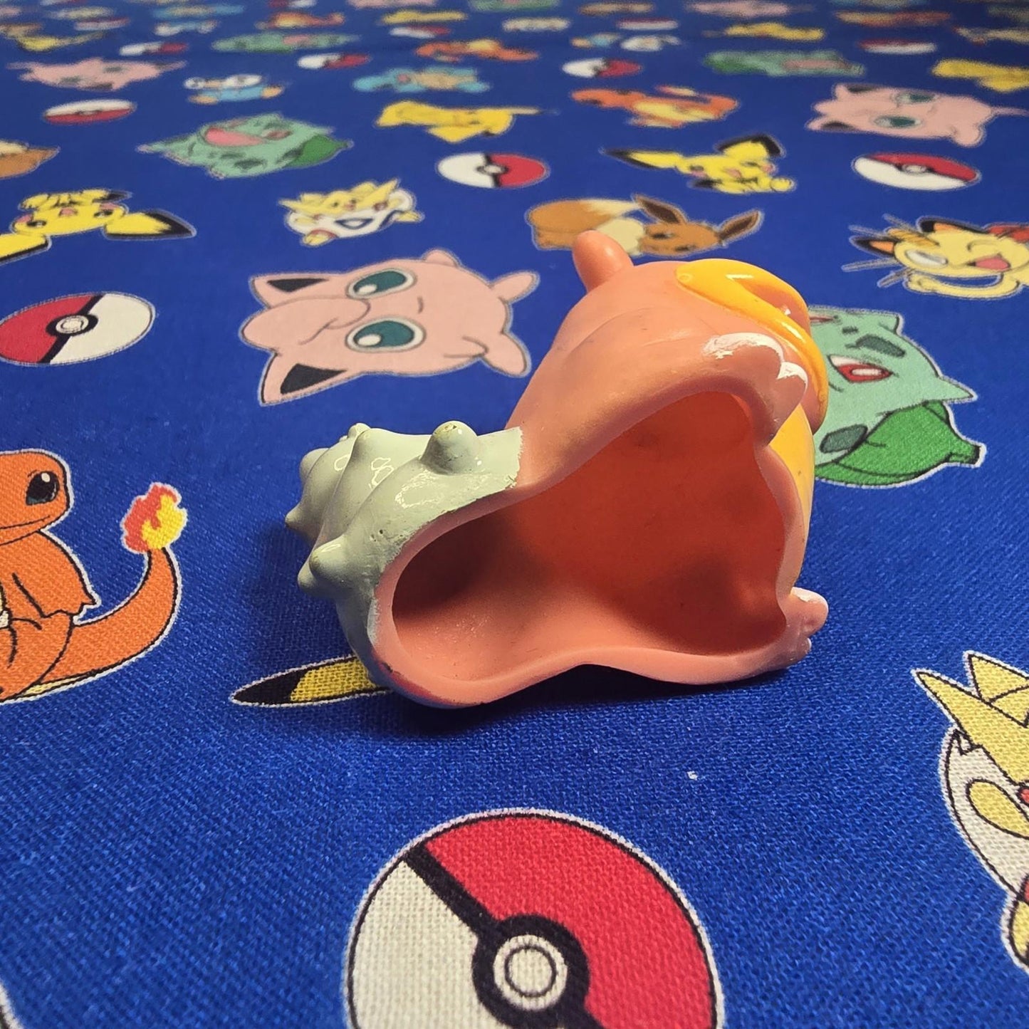 Pokemon Slowbro Figure Finger Puppet 1996 Nintendo Bandai Vintage PVC Japan USA