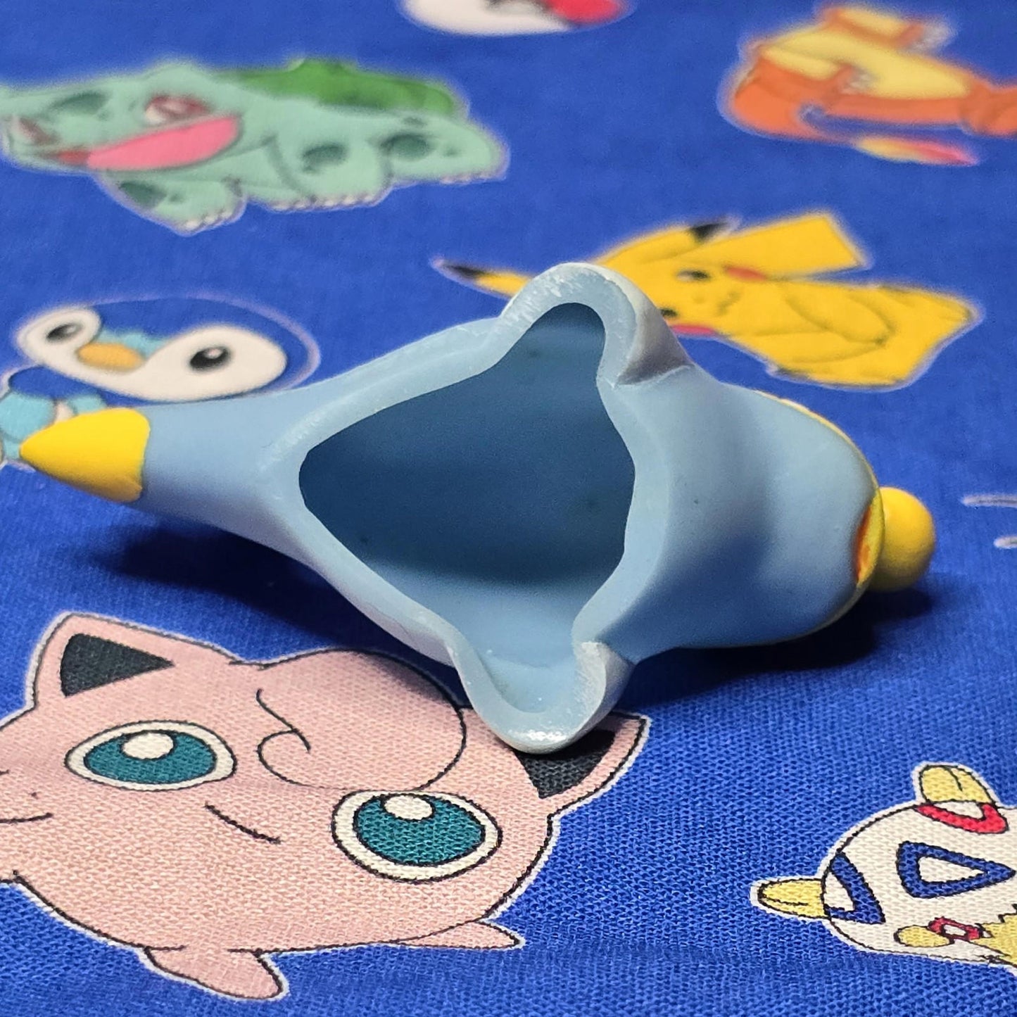 Pokemon Lanturn Figure Finger Puppet 2001 Nintendo Bandai Vintage PVC Japan USA
