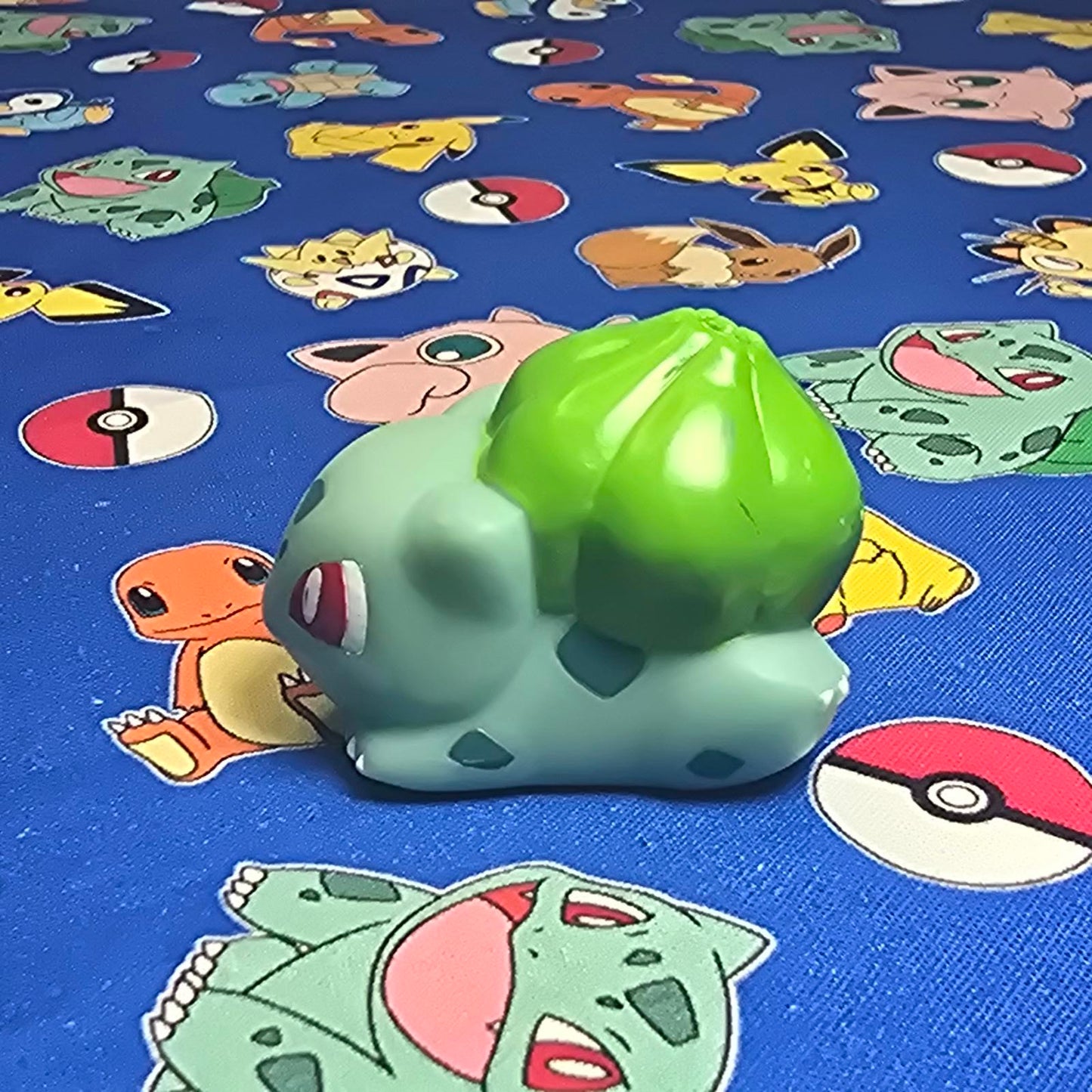 Pokemon Bulbasaur Figure Finger Puppet 2005 Nintendo Bandai PVC Vintage Japan US