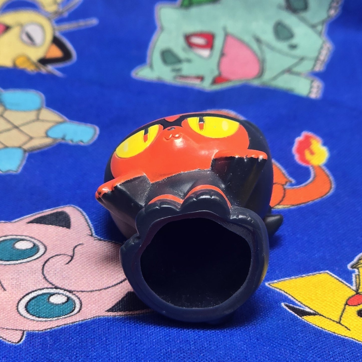 Pokemon Litten Figure Finger Puppet 2019 Nintendo Bandai PVC Japan USA Seller