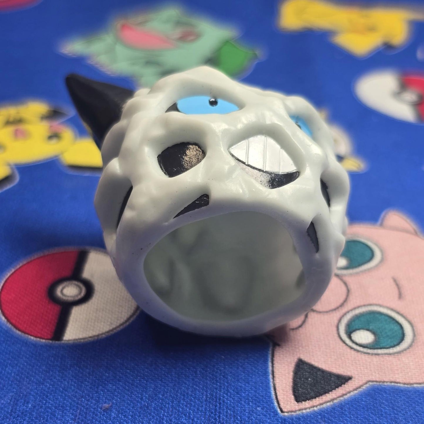 Pokemon Glalie Figure Finger Puppet 2004 Nintendo Bandai PVC Vintage Japan USA