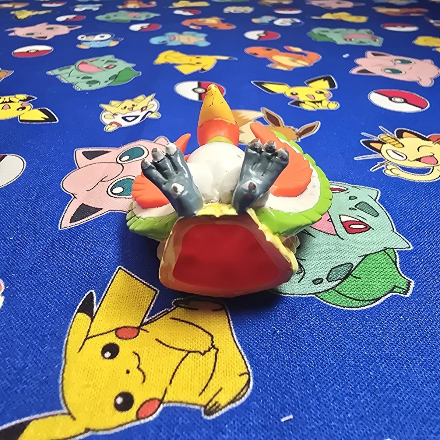 Pokemon Ho-oh Figure Finger Puppet 2001 Nintendo Bandai Vintage Japan USA Seller