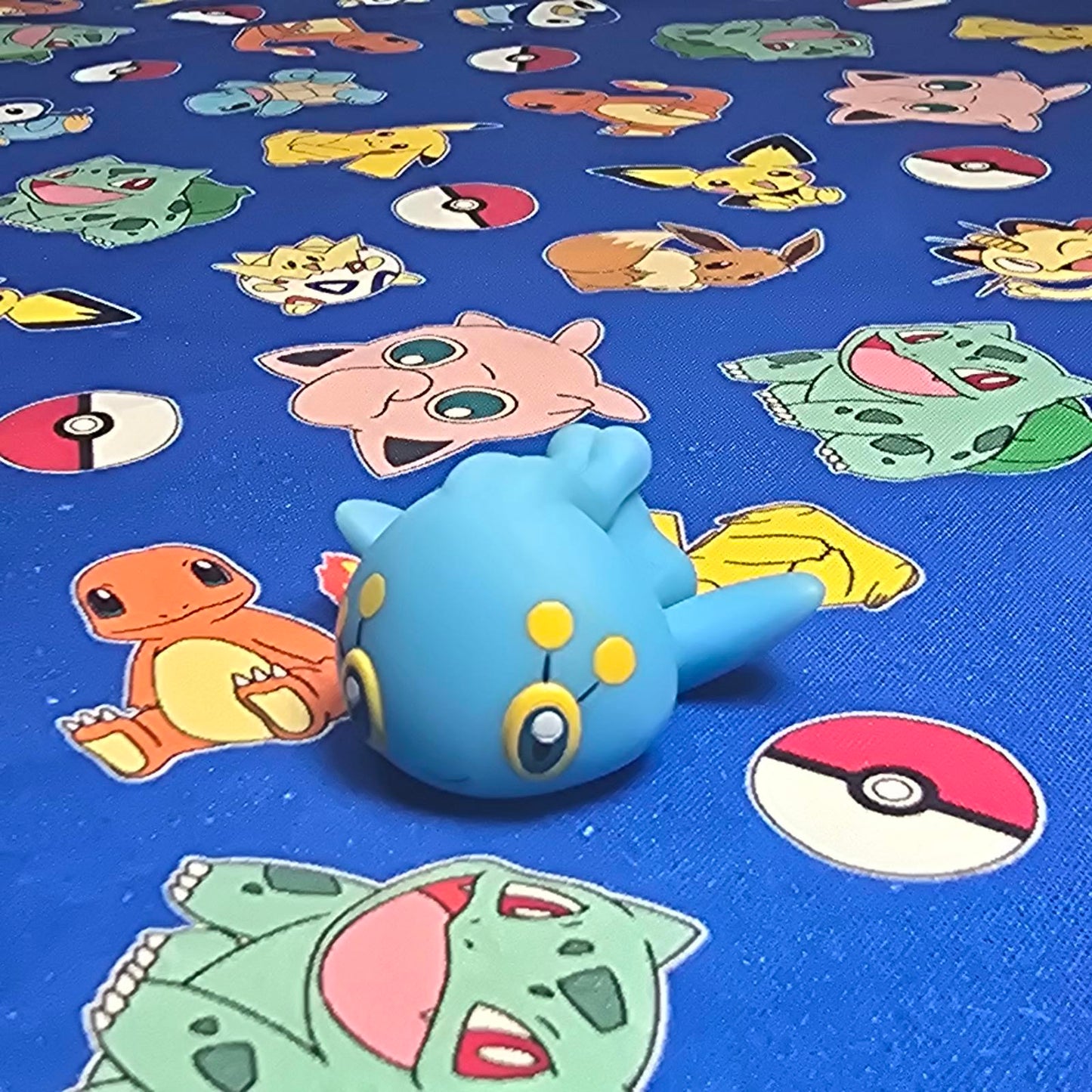 Pokemon Manaphy Figure Finger Puppet 2006 Nintendo Bandai PVC Japan USA Seller