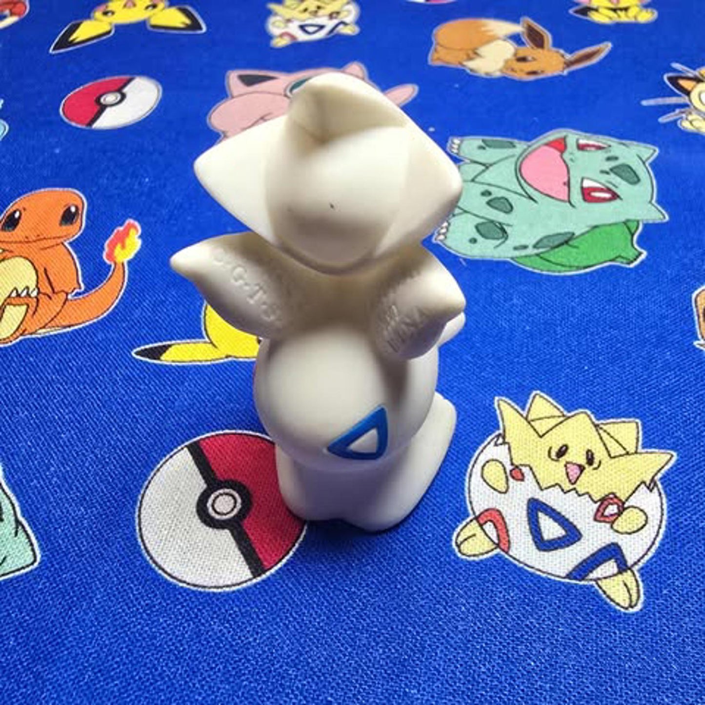 Pokemon Togetic Figure Finger Puppet 2001 Nintendo Bandai PVC Vintage Japan USA