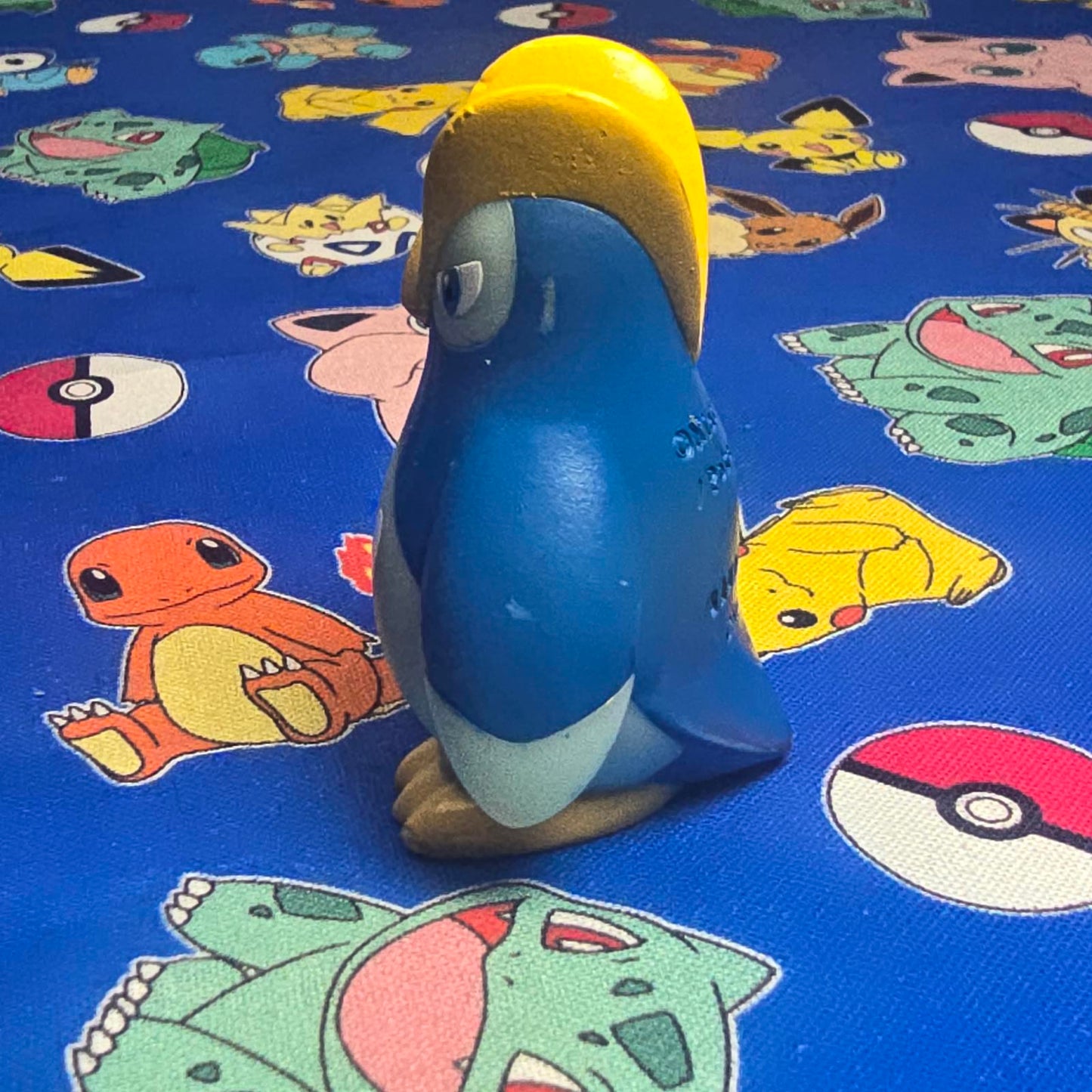 Pokemon Prinplup Figure Finger Puppet 2006 Nintendo Bandai PVC Japan USA Seller