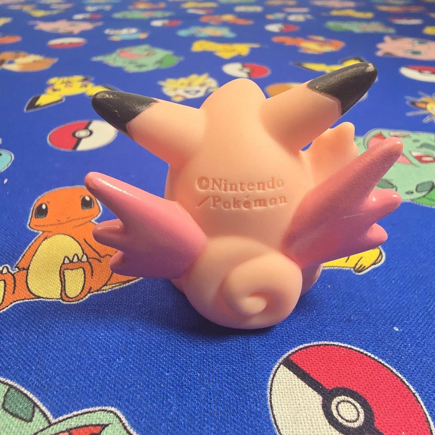 Pokemon Clefable Figure Finger Puppet 2007 Nintendo Bandai PVC Japan USA Seller