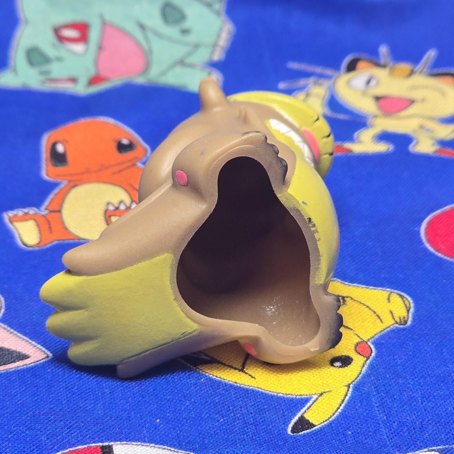 Pokemon Gumshoos Figure Finger Puppet 2017 Nintendo Bandai PVC Japan USA Seller