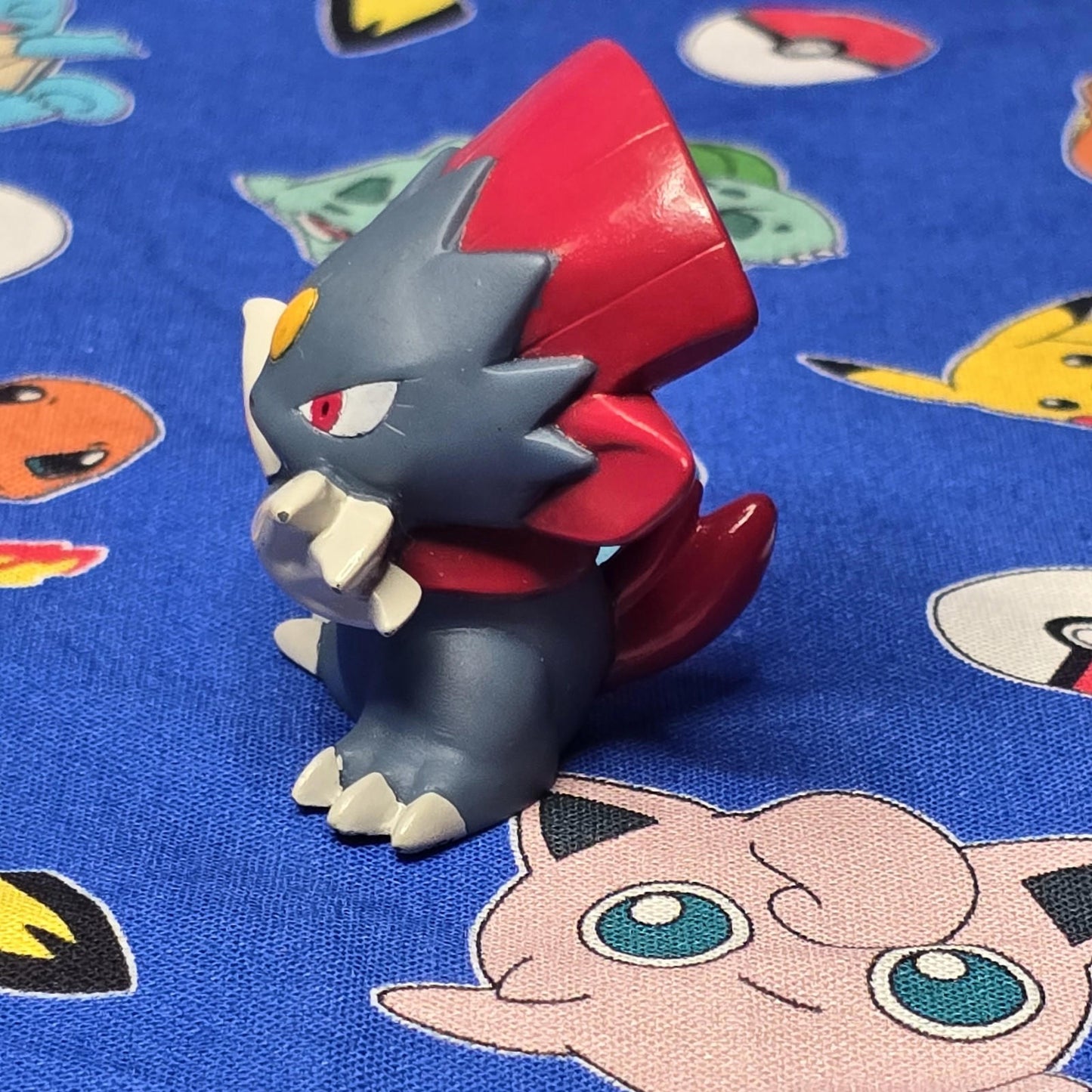 Pokemon Weavile Figure Finger Puppet 2005 Nintendo Bandai PVC Japan USA Seller 2