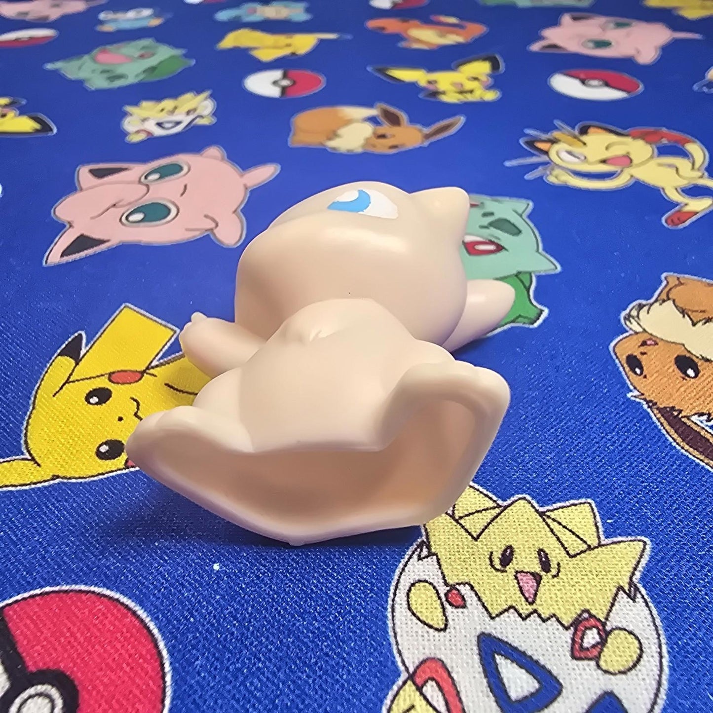Pokemon Mew Figure Finger Puppet 2005 Nintendo Bandai Vintage Japan USA Seller