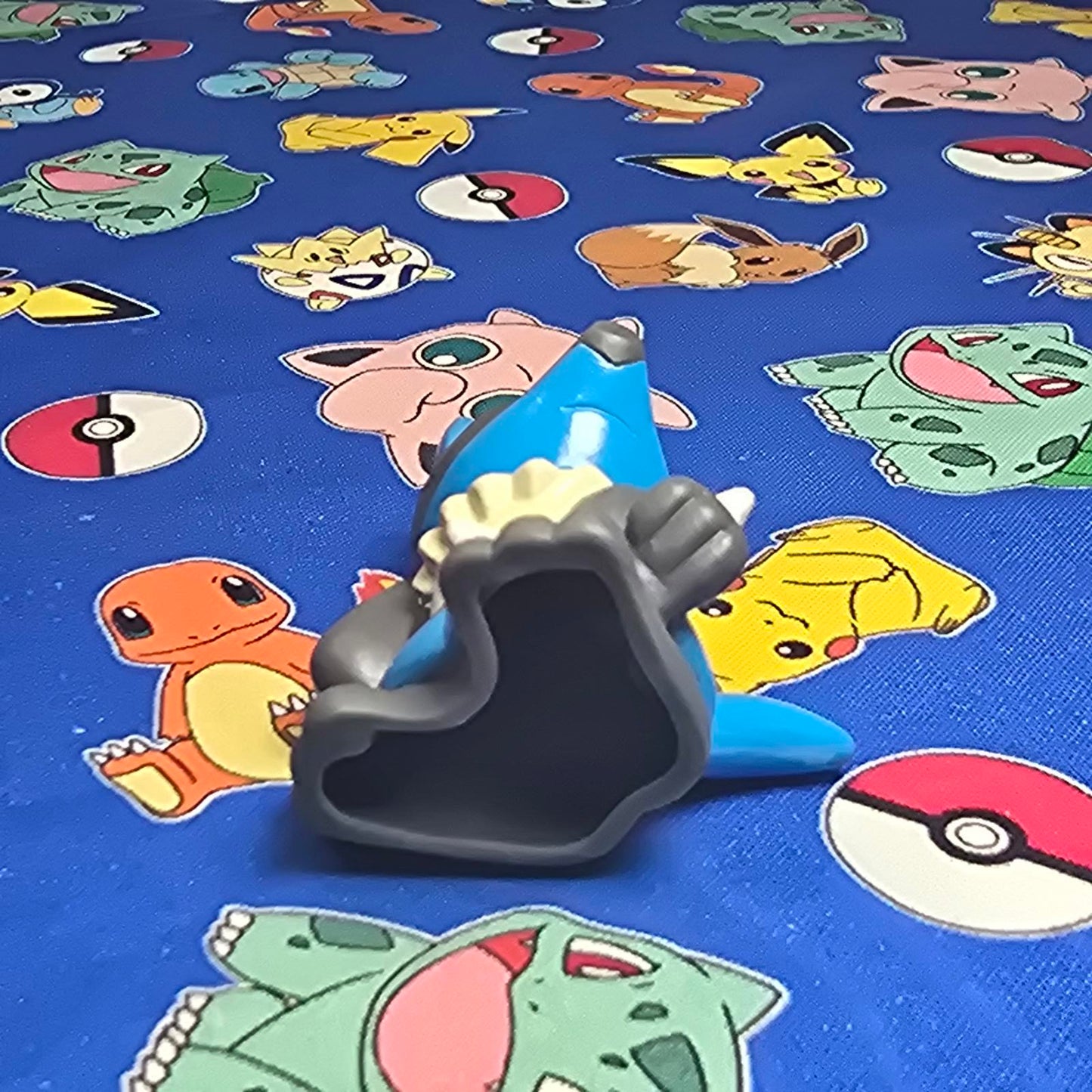 Pokemon Lucario Figure Finger Puppet 2007 Nintendo Bandai PVC Japan USA Seller