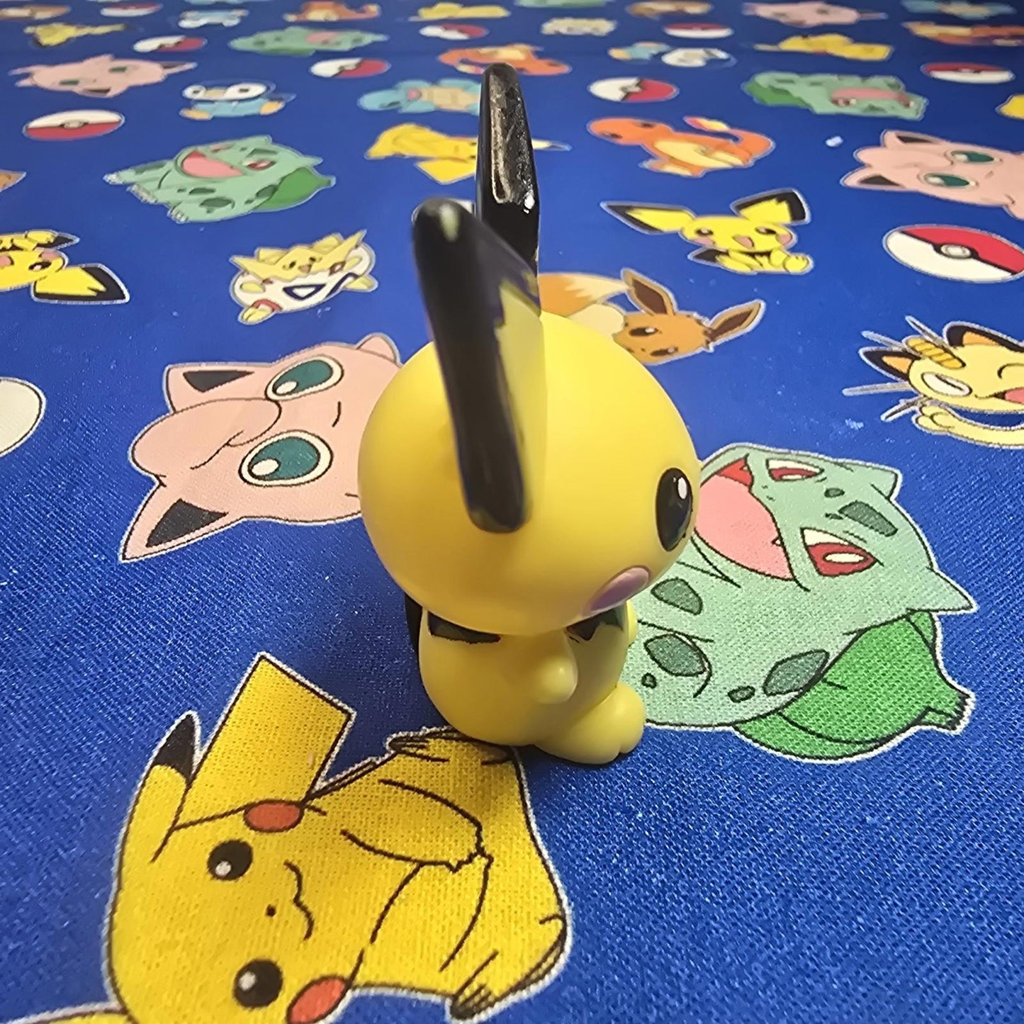 Pokemon Pichu Figure Finger Puppet 2000 Nintendo Bandai PVC Vintage Japan USA