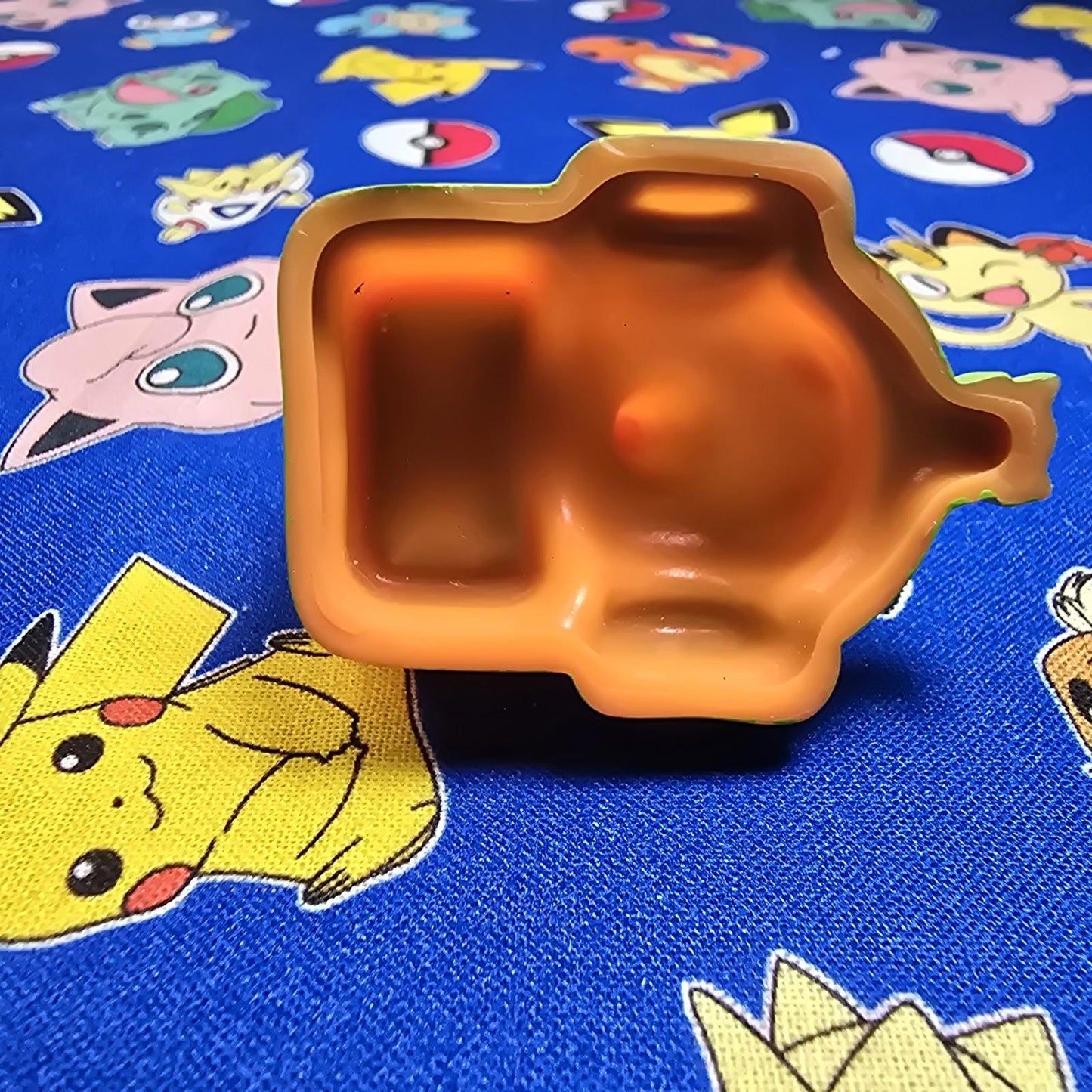 Pokemon Rotom Lawn Mower Figure Finger Puppet 2008 Nintendo Bandai PVC Japan USA