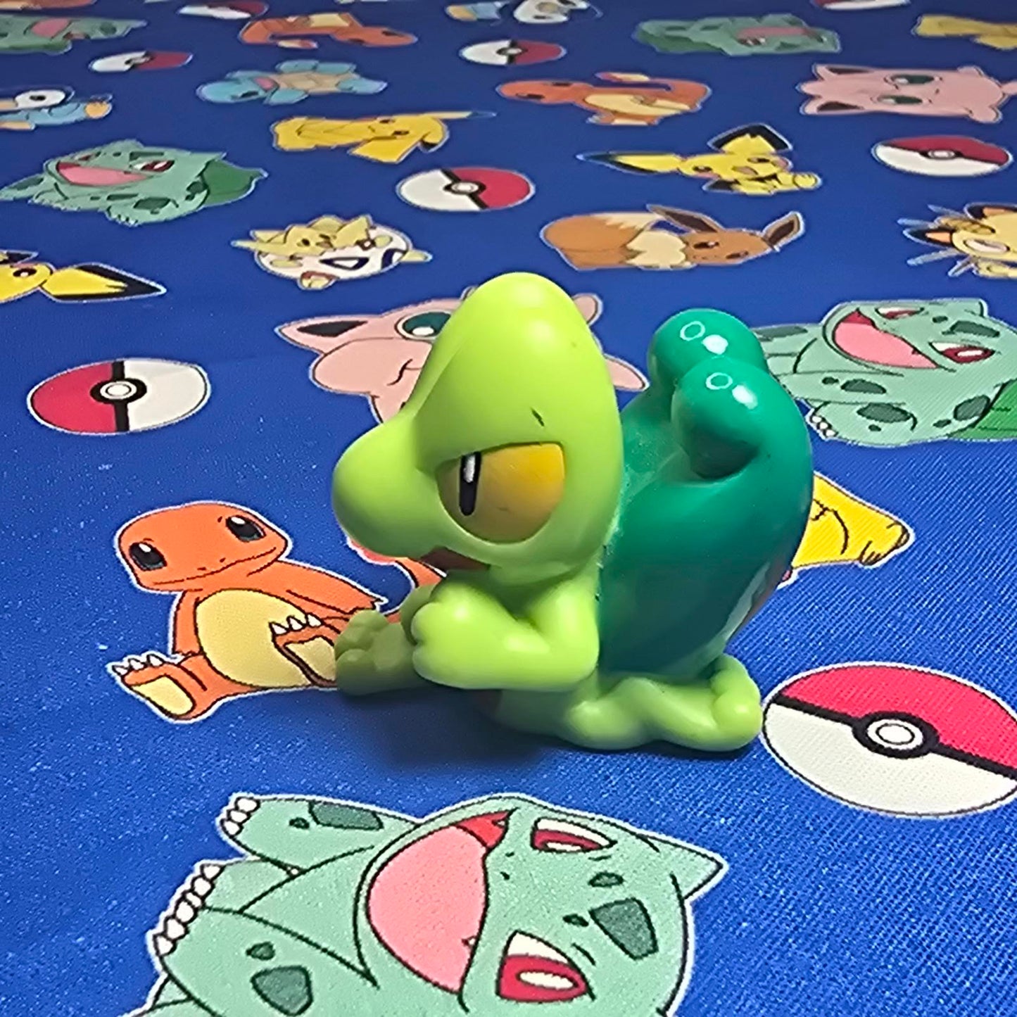 Pokemon Treecko Figure Figure Puppet 2009 Nintendo Bandai PVC Japan USA Seller