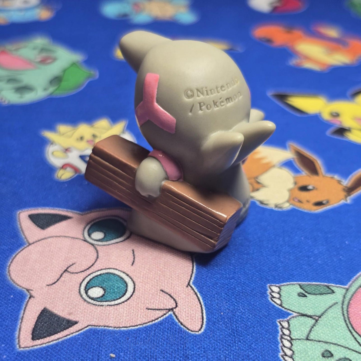 Pokemon Timburr Figure Finger Puppet 2011 Nintendo Bandai PVC Japan USA Seller
