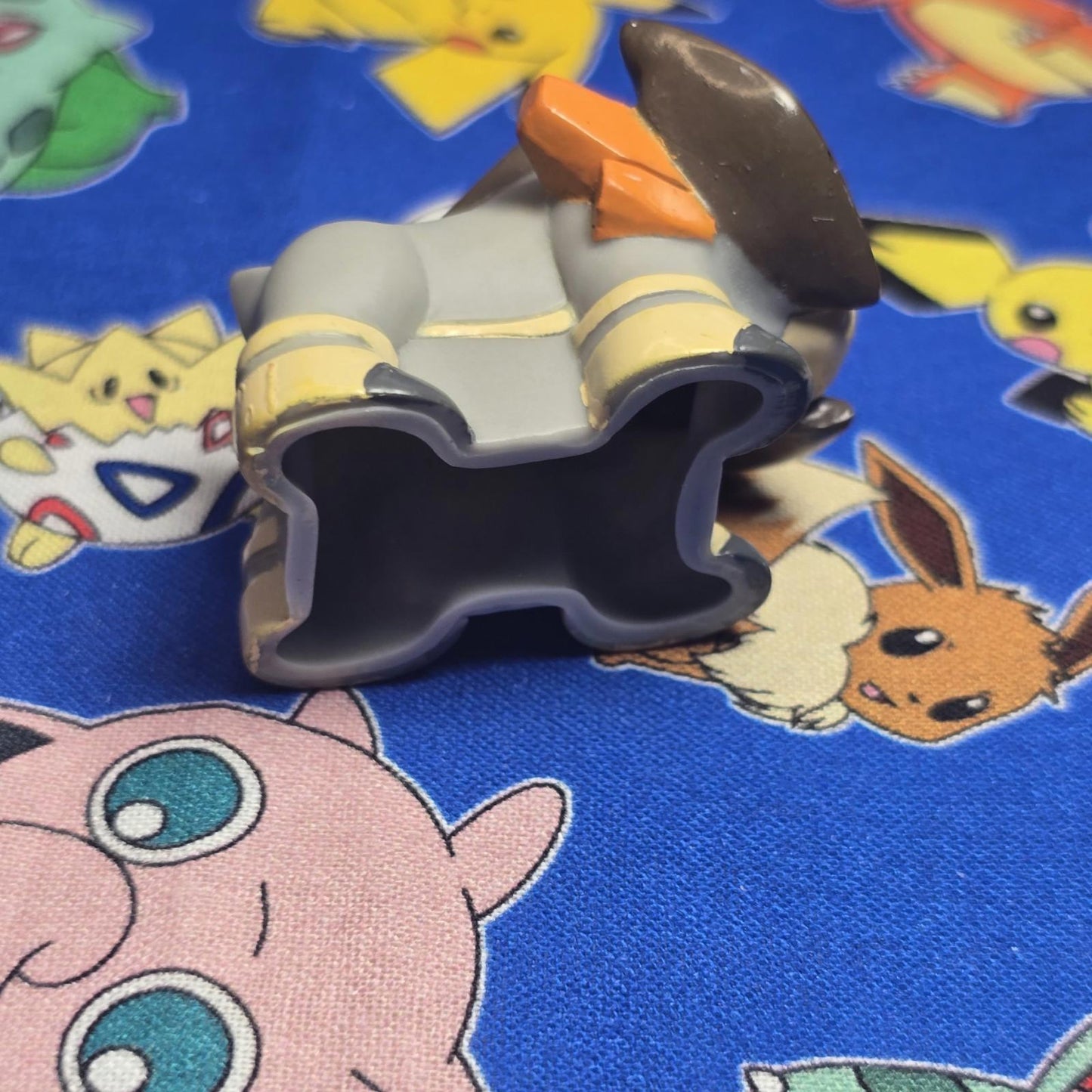 Pokemon Terrakion Figure Finger Puppet 2012 Nintendo Bandai PVC Japan USA Seller
