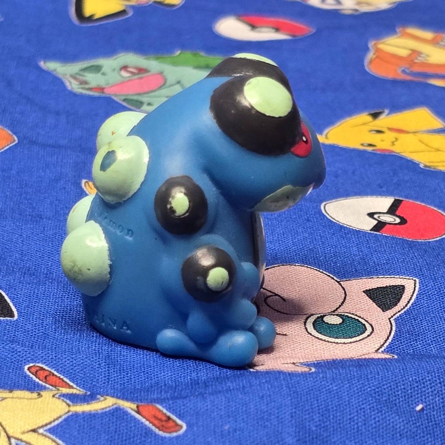 Pokemon Seismitoad Figure Finger Puppet 2011 Nintendo Bandai PVC Japan US Seller
