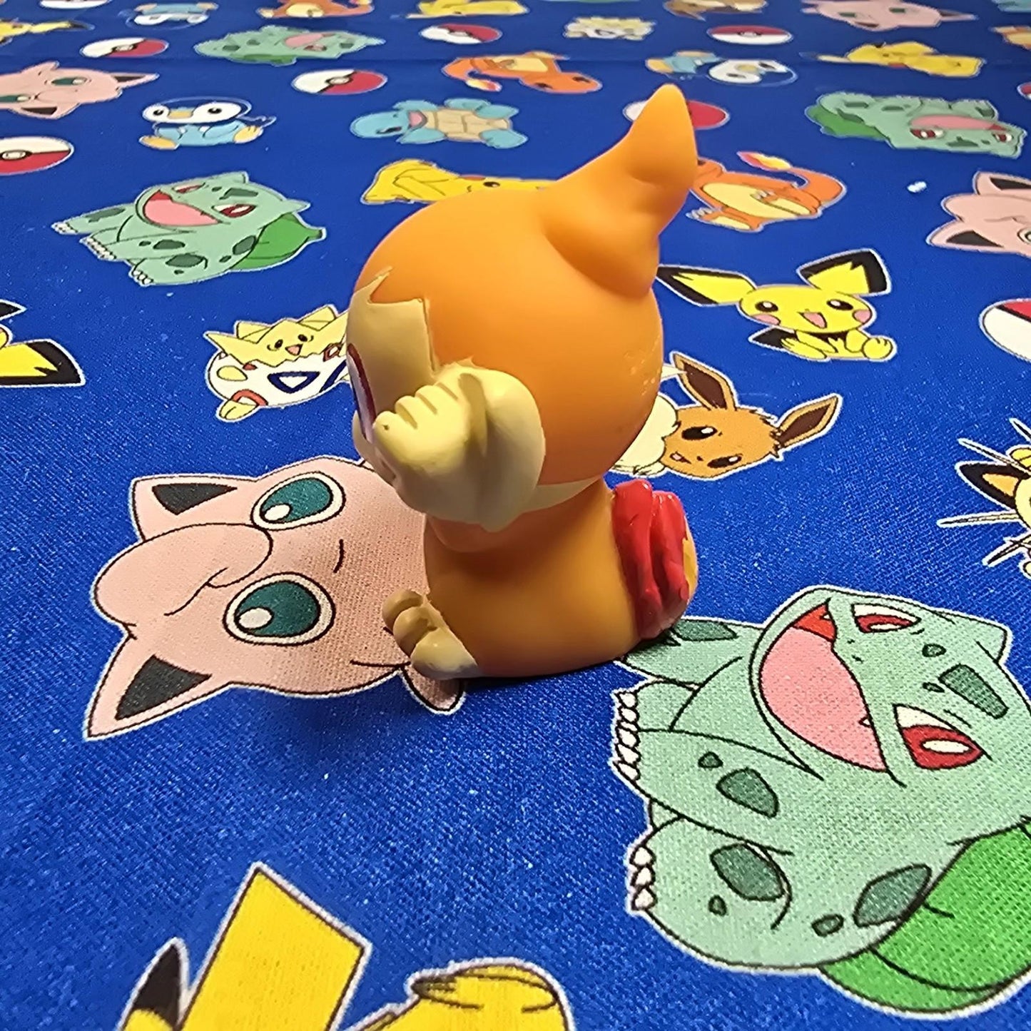 Pokemon Chimchar Figure Finger Puppet 2007 Nintendo Bandai PVC Japan USA Seller