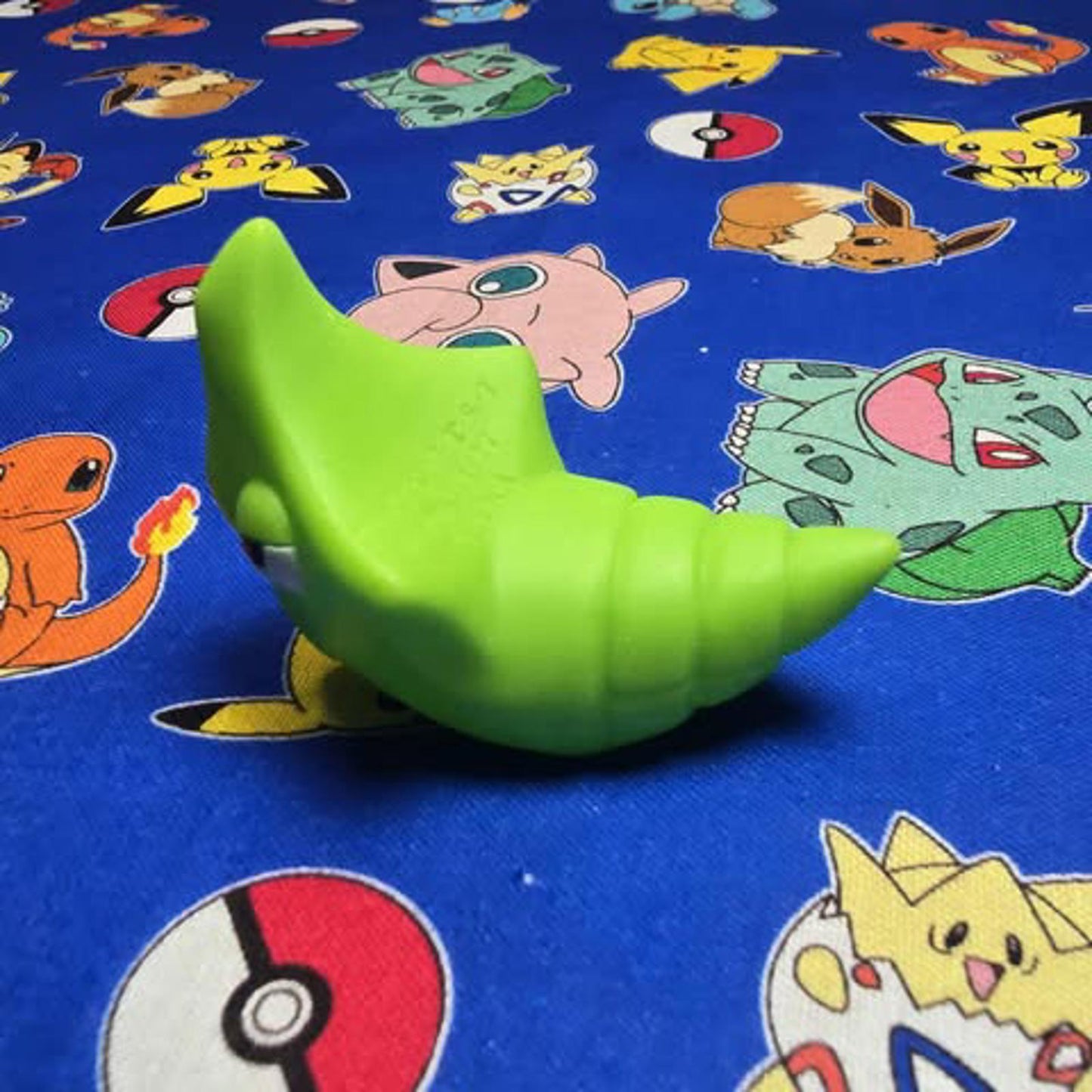 Pokemon Metapod Figure Finger Puppet 1997 Nintendo Bandai PVC Vintage Japan USA