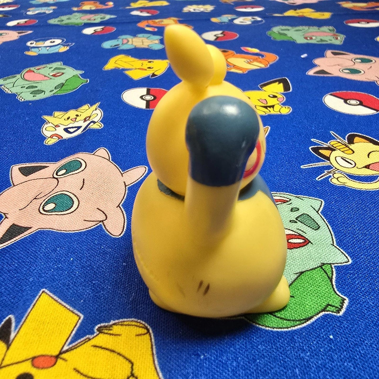 Pokemon Makuhita Figure Finger Puppet 2004 Nintendo Bandai PVC Japan USA Seller
