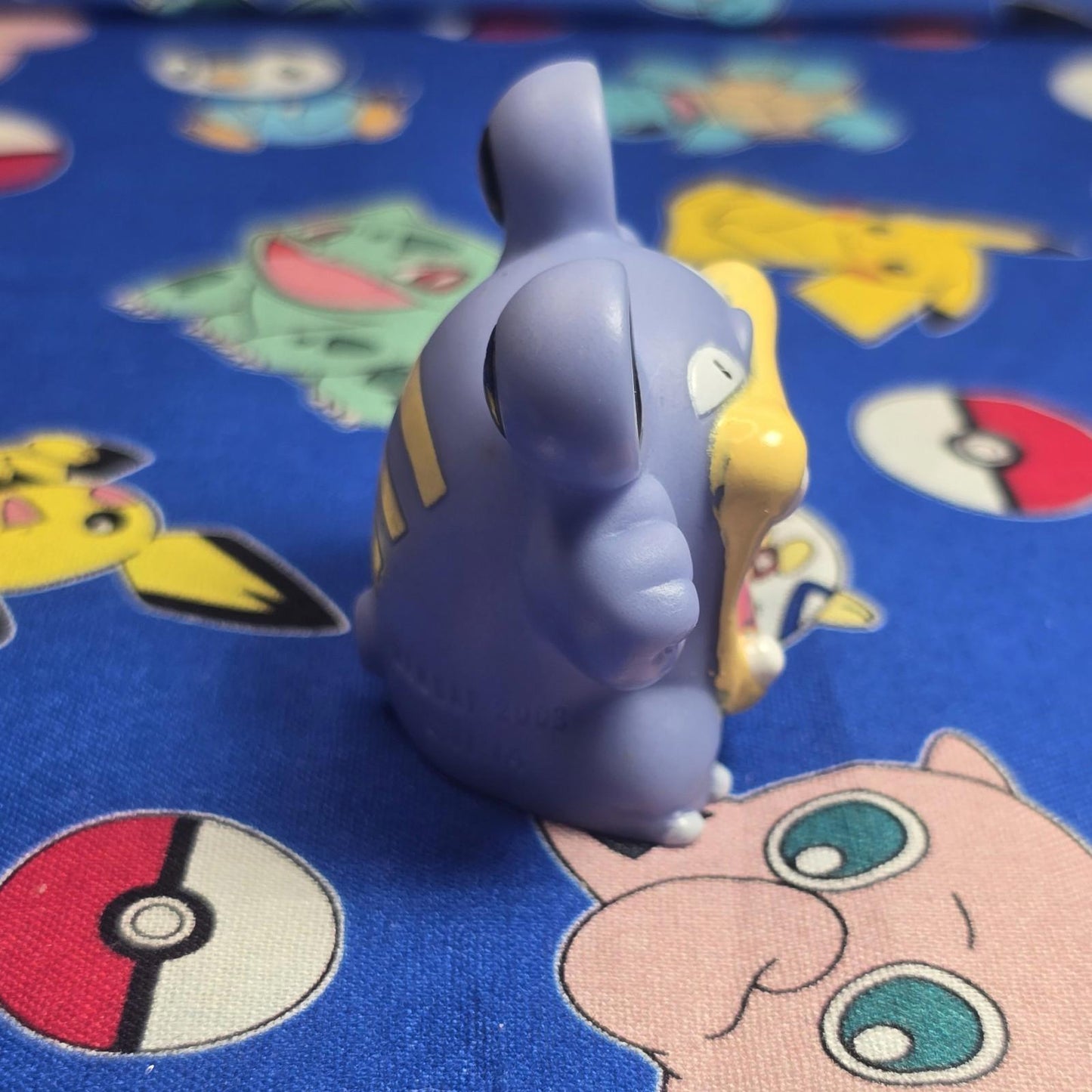 Pokemon Loudred Figure Finger Puppet 2003 Nintendo Bandai Vintage PVC Japan USA
