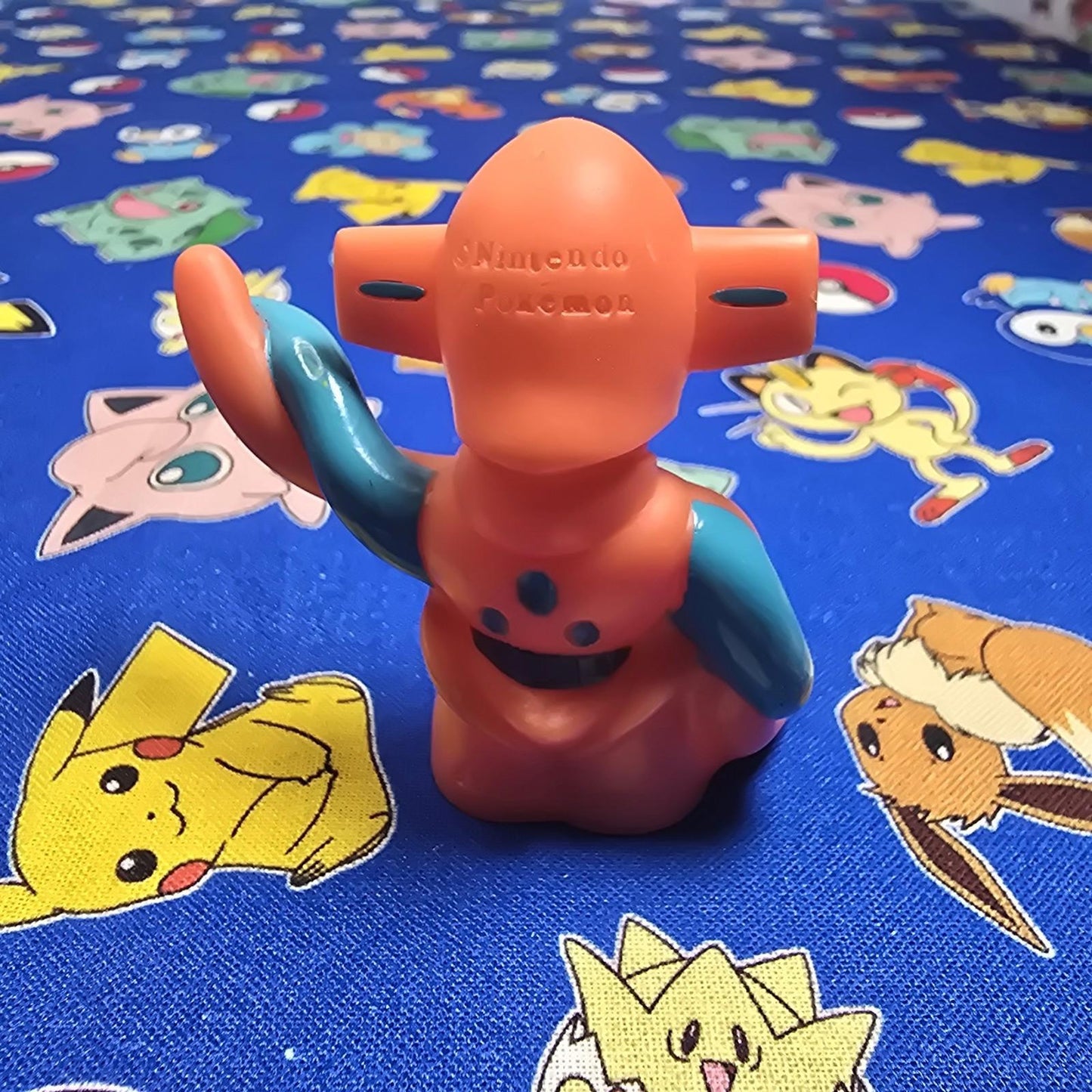 Pokemon Deoxys Attack Figure Finger Puppet 2004 Nintendo Bandai PVC Vintage USA