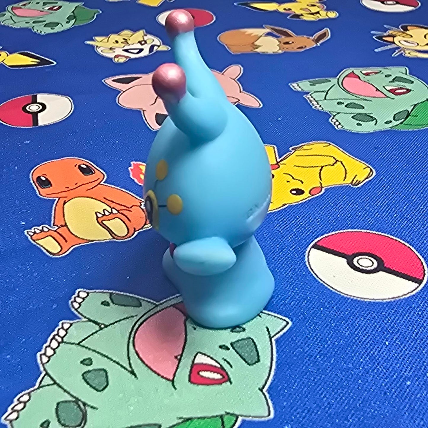 Pokemon Manaphy Female Figure Finger Puppet 2006 Nintendo PVC Bandai Japan USA