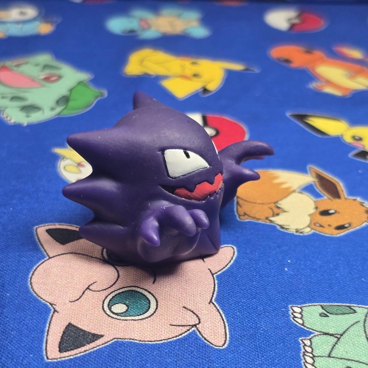 Pokemon Haunter Dark Figure Finger Puppet 1998 Nintendo Bandai Vintage Japan USA