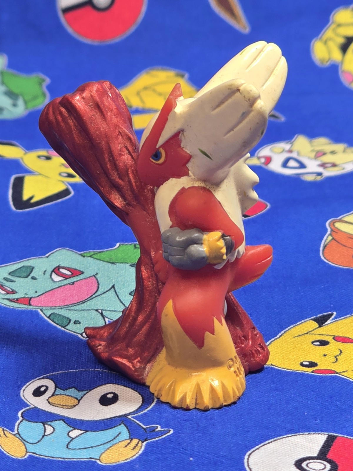 Pokemon Blaziken Figure Finger Puppet 2006 Nintendo Bandai PVC Japan USA Seller