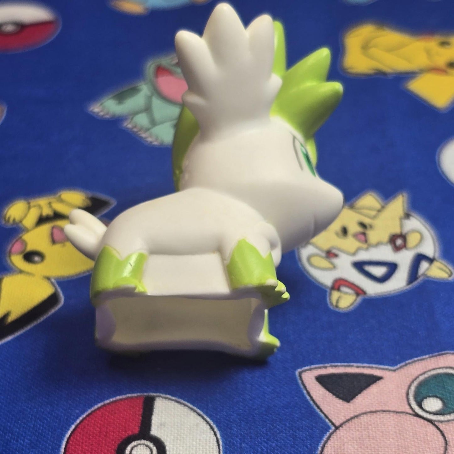 Pokemon Shaymin Sky Figure Finger Puppet 2008 Nintendo Bandai Japan USA Seller