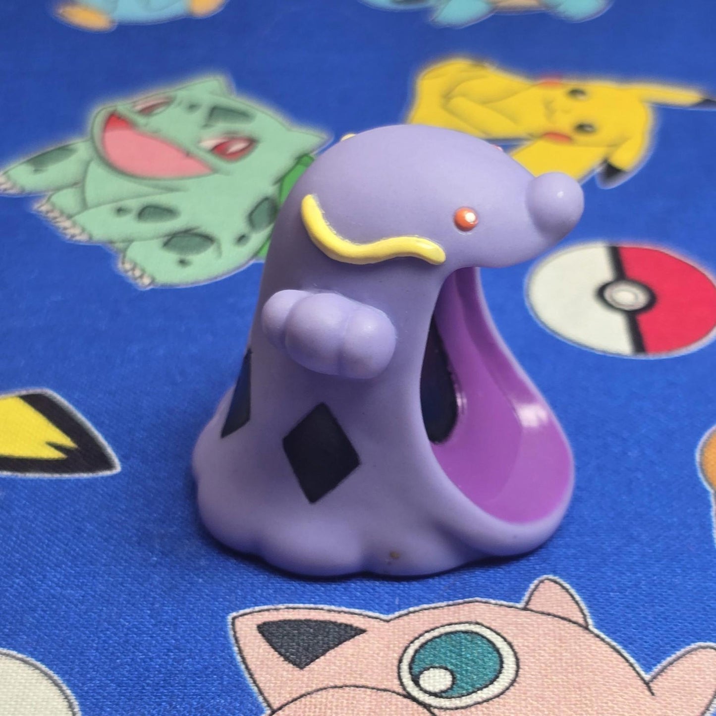 Pokemon Swalot Figure Finger Puppet 2005 Nintendo Bandai PVC Vintage Japan US