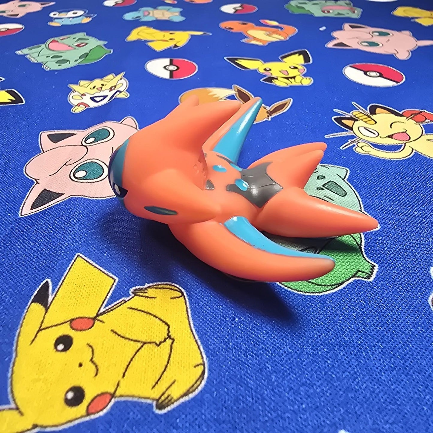 Pokemon Deoxys Attack Figure Finger Puppet 2004 Nintendo Bandai Vintage Japan US