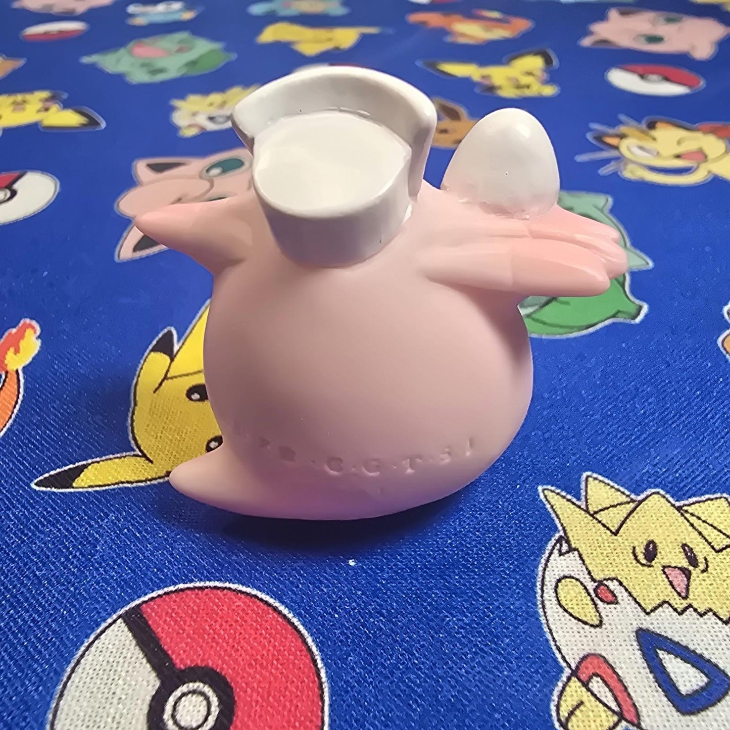 Pokemon Chansey Nurse Figure Finger Puppet 1998 Nintendo Bandai Vintage Japan US